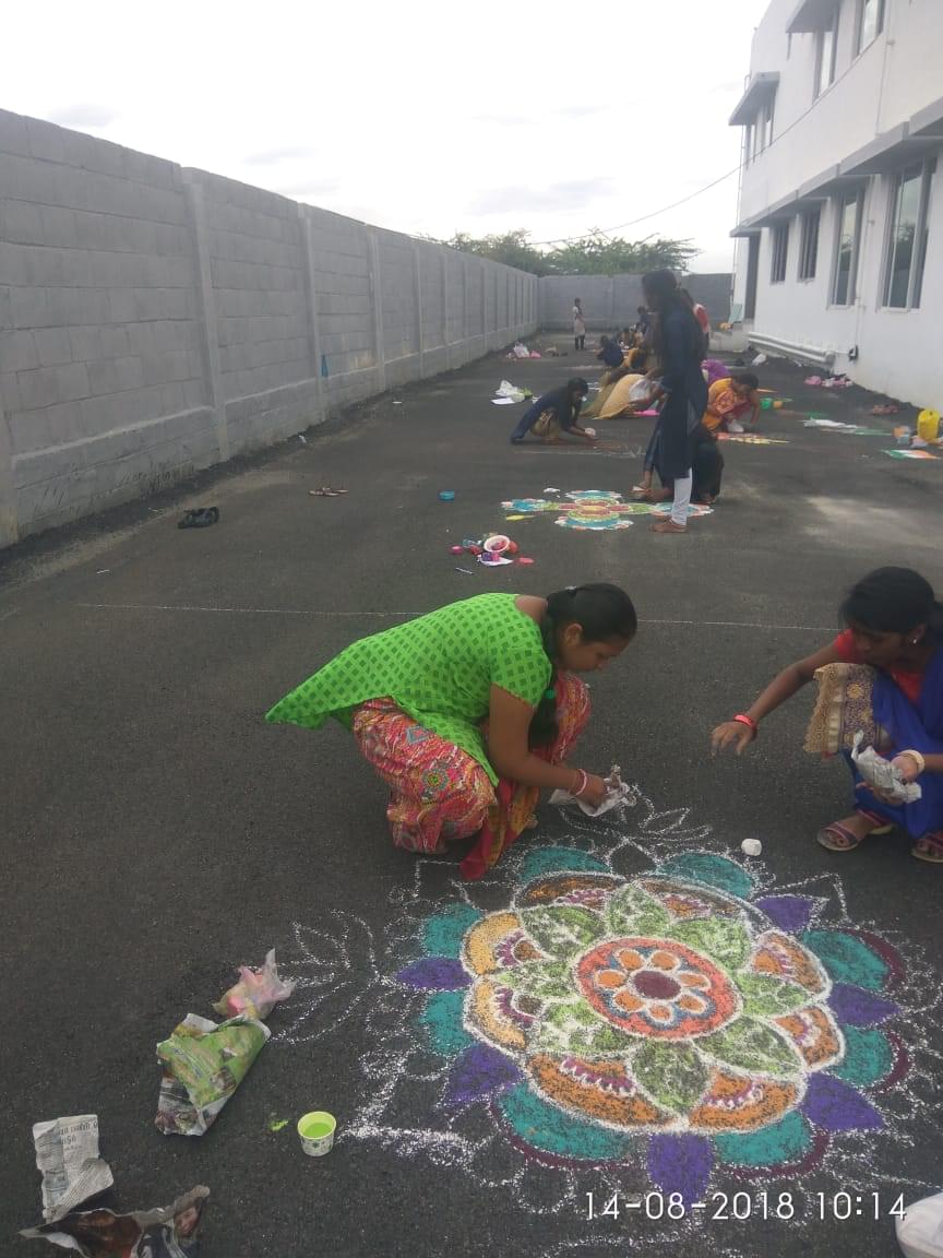Global College of Arts and Science Vellore Independence Day Celebration photo 6