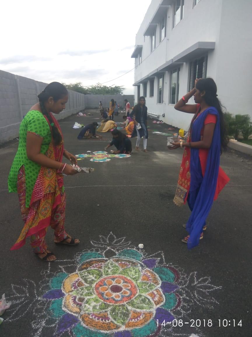Global College of Arts and Science Vellore Independence Day Celebration photo 8