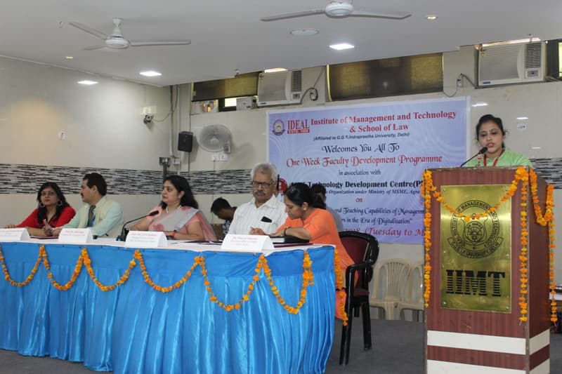 Ideal Institute of Management and Technology & School of Law New Delhi Faculty Development Program photo 18