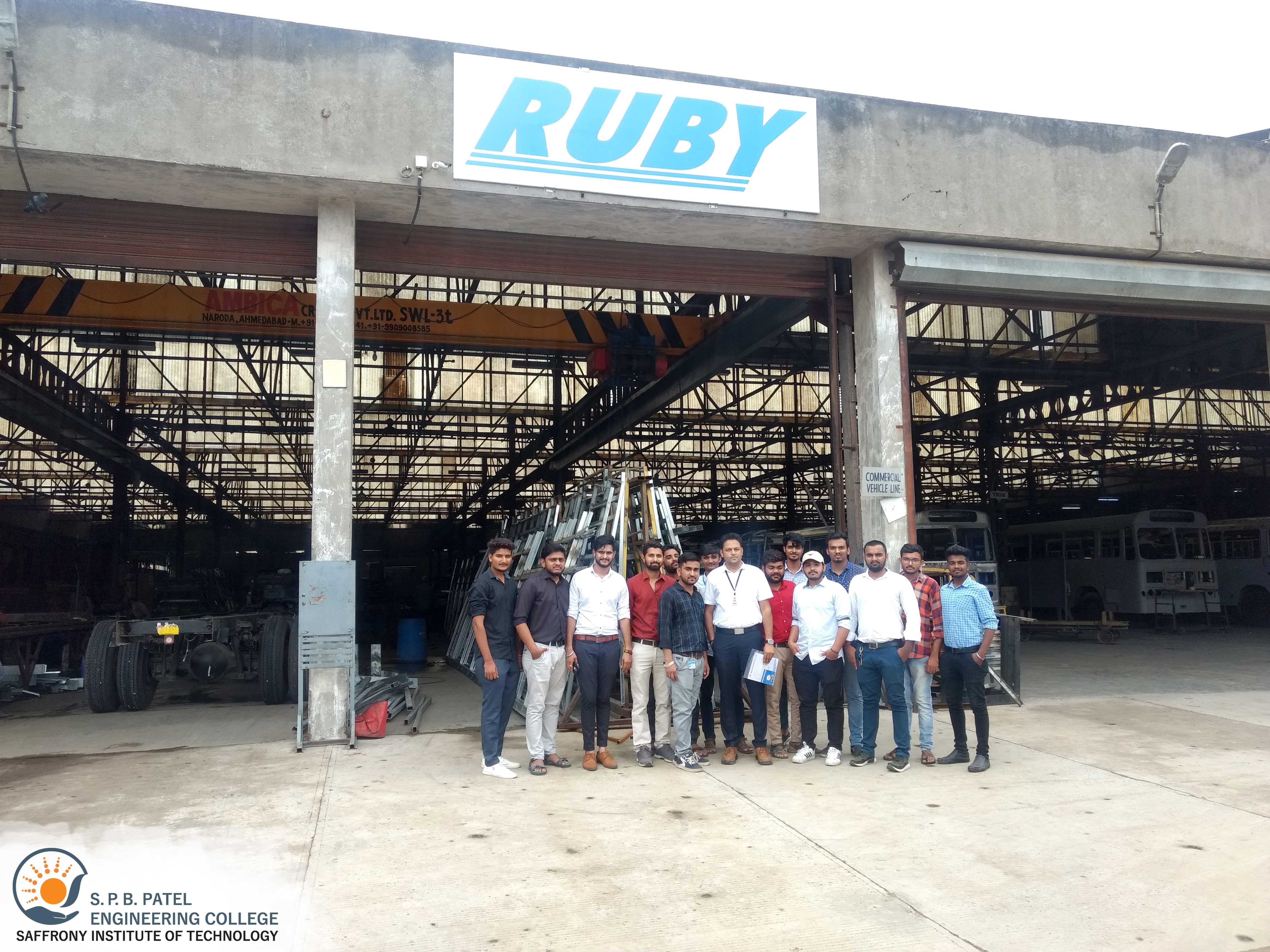 Saffrony Institute of Technology & S.P.B. Patel Engineering College Ahmedabad Industrial Visits photo 1