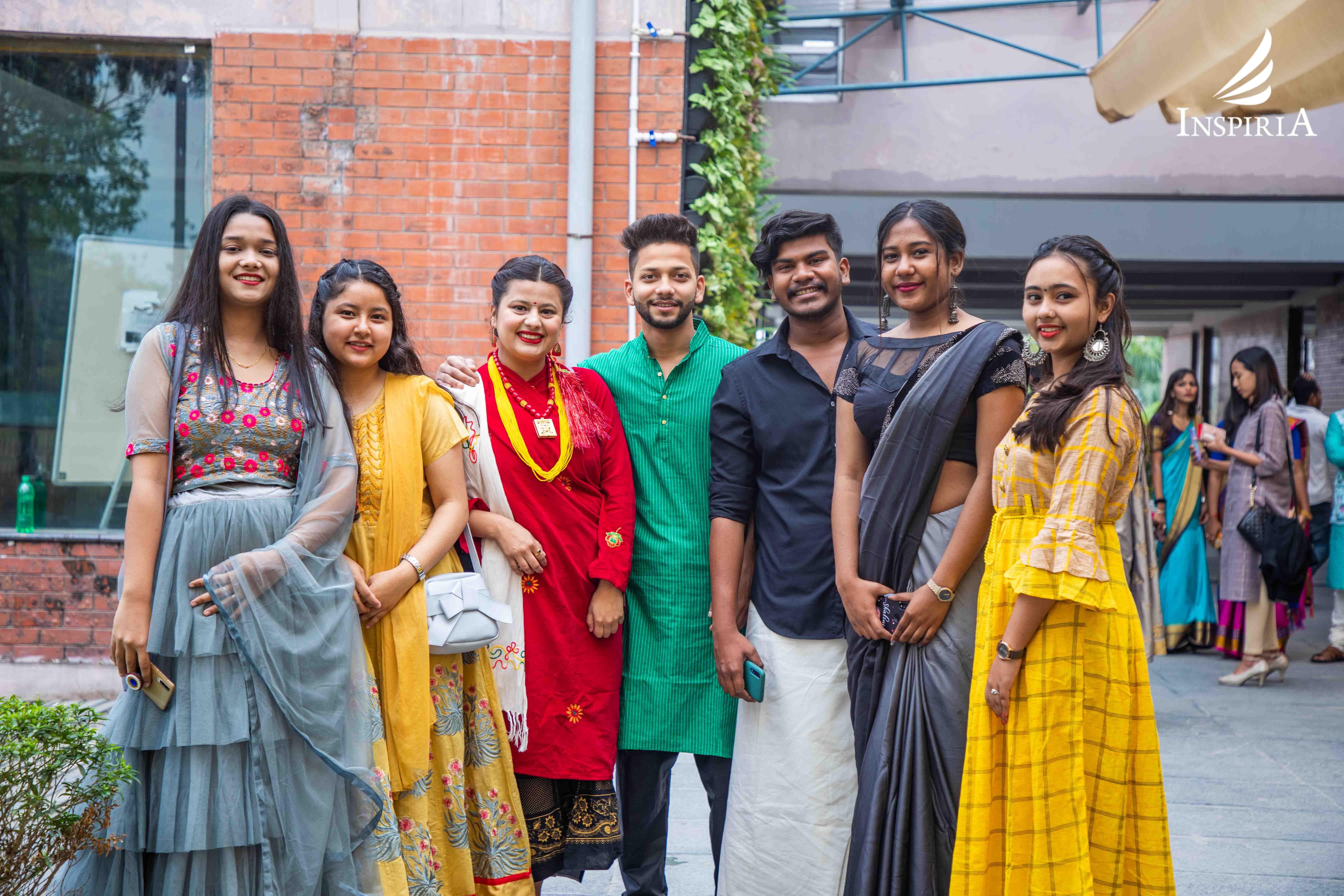 Inspiria Knowledge Campus Siliguri Ethnic day celebration photo 3