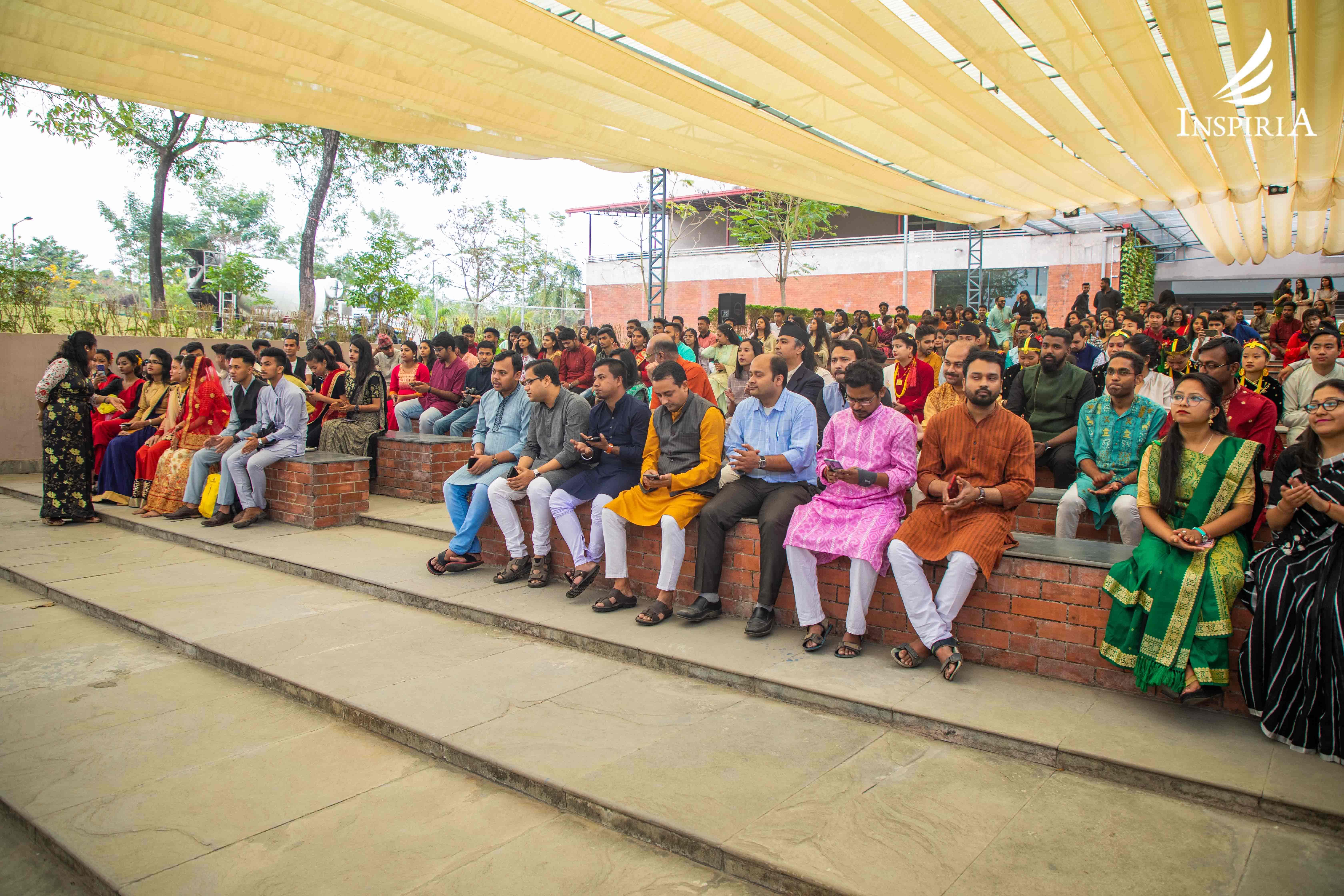 Inspiria Knowledge Campus Siliguri Ethnic day celebration photo 6
