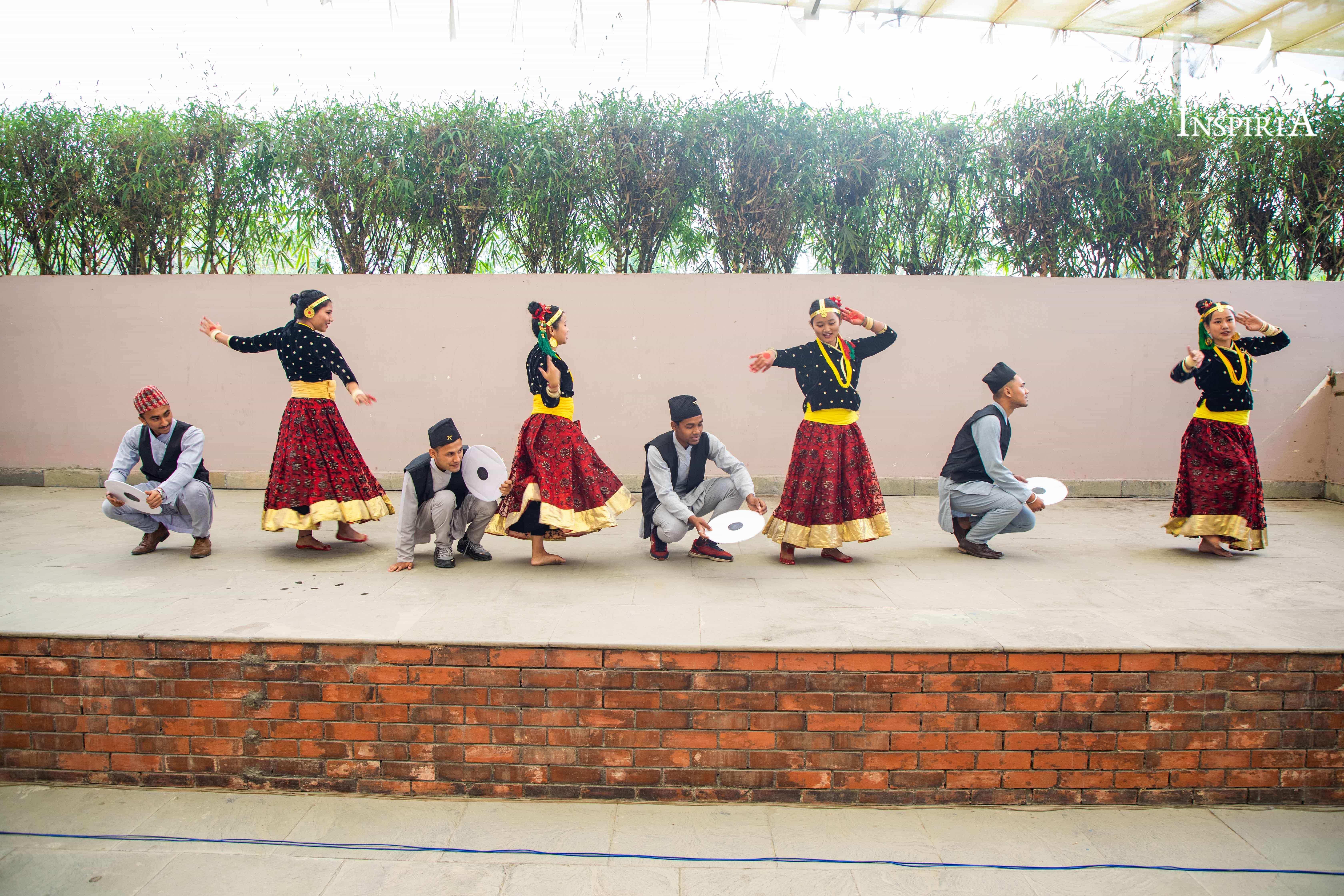 Inspiria Knowledge Campus Siliguri Ethnic day celebration photo 8