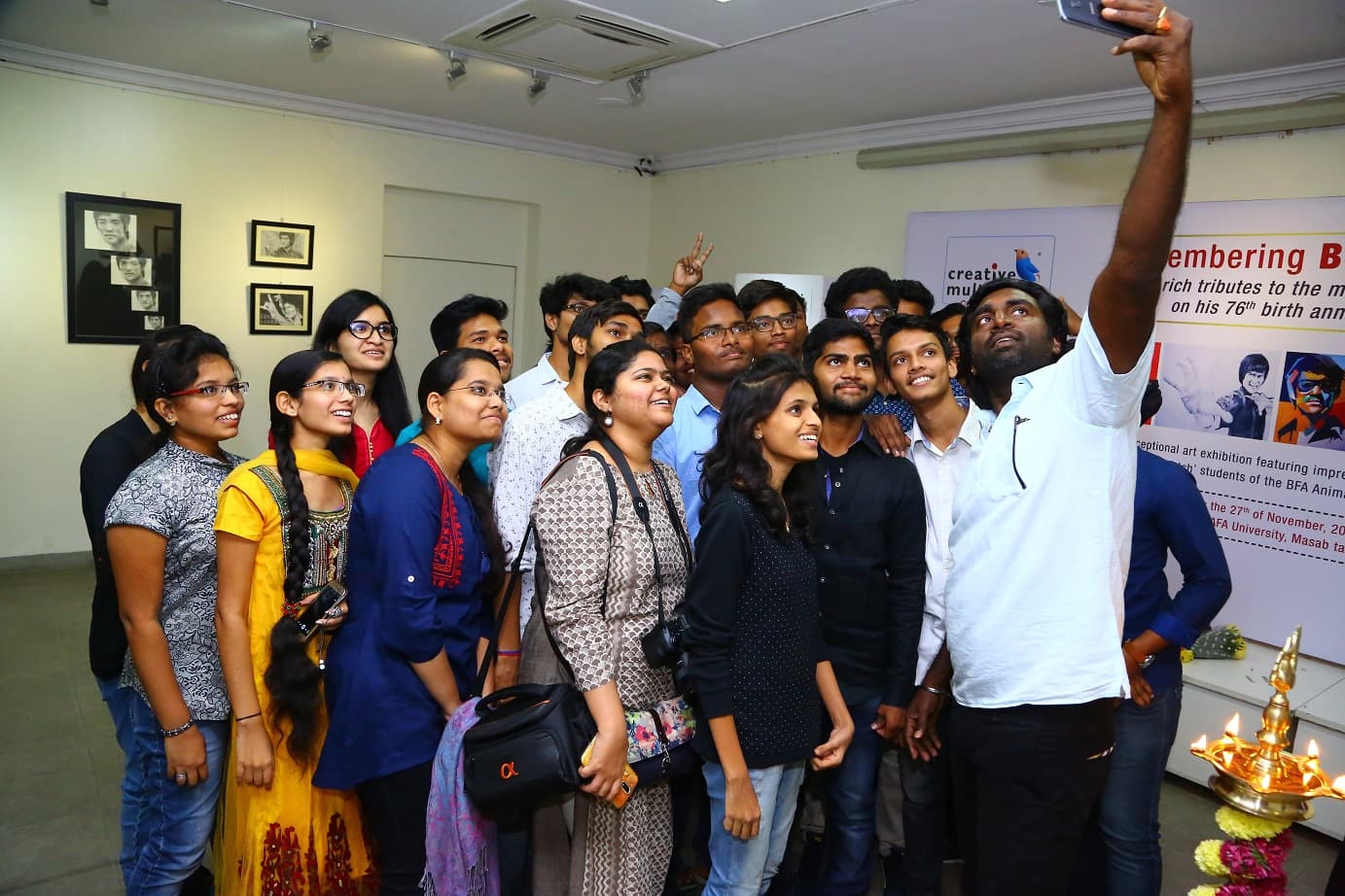 Creative Multimedia College of Fine Arts Hyderabad Extra Curriculars photo 3