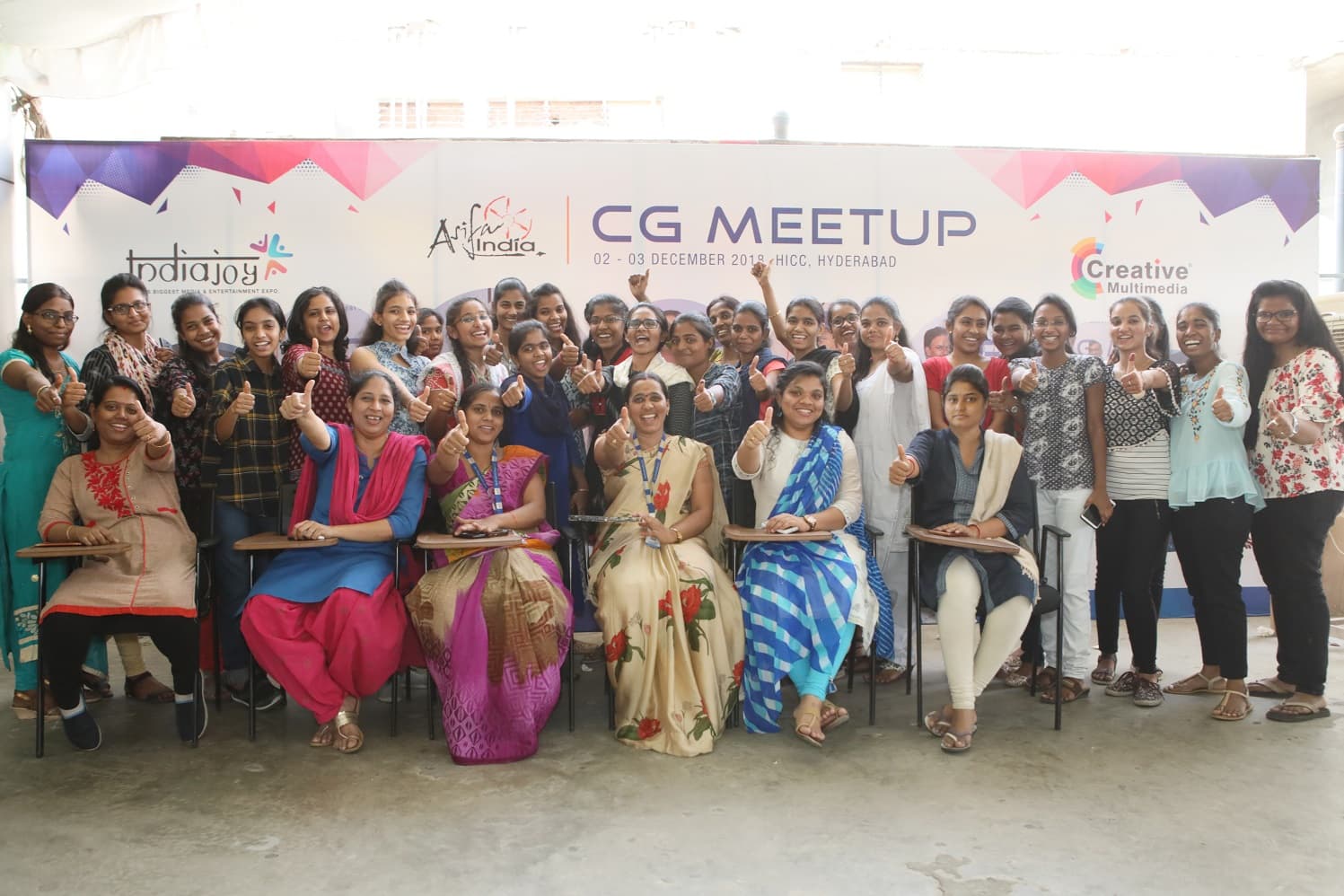 Creative Multimedia College of Fine Arts Hyderabad Extra Curriculars photo 4