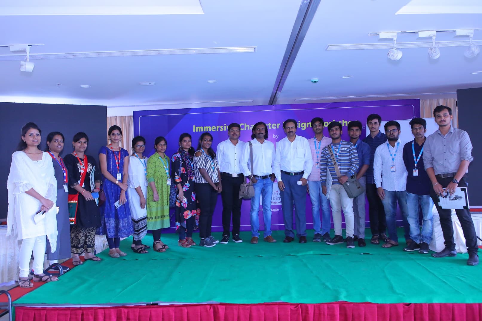 Creative Multimedia College of Fine Arts Hyderabad Extra Curriculars photo 5