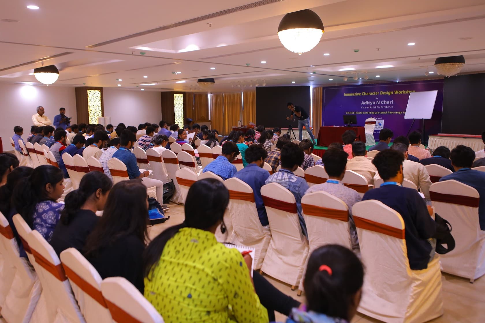 Creative Multimedia College of Fine Arts Hyderabad Extra Curriculars photo 20