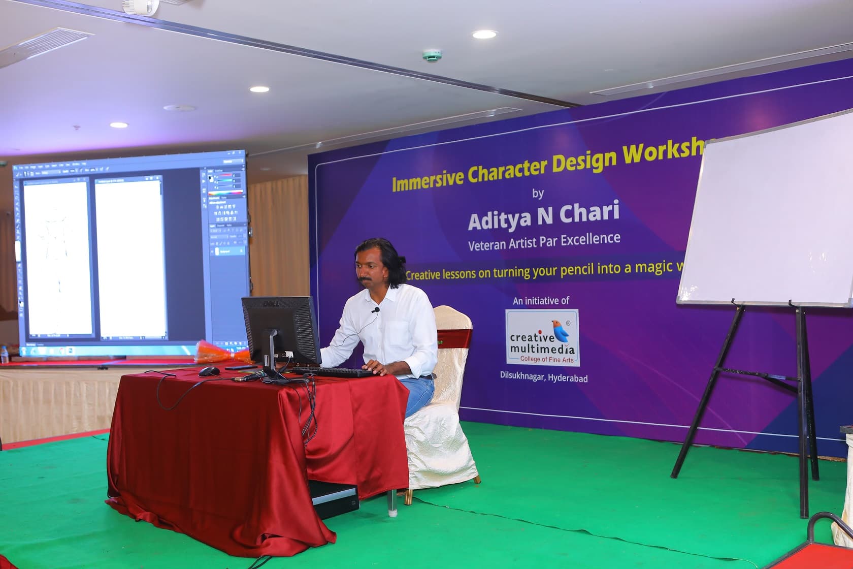 Creative Multimedia College of Fine Arts Hyderabad Extra Curriculars photo 34