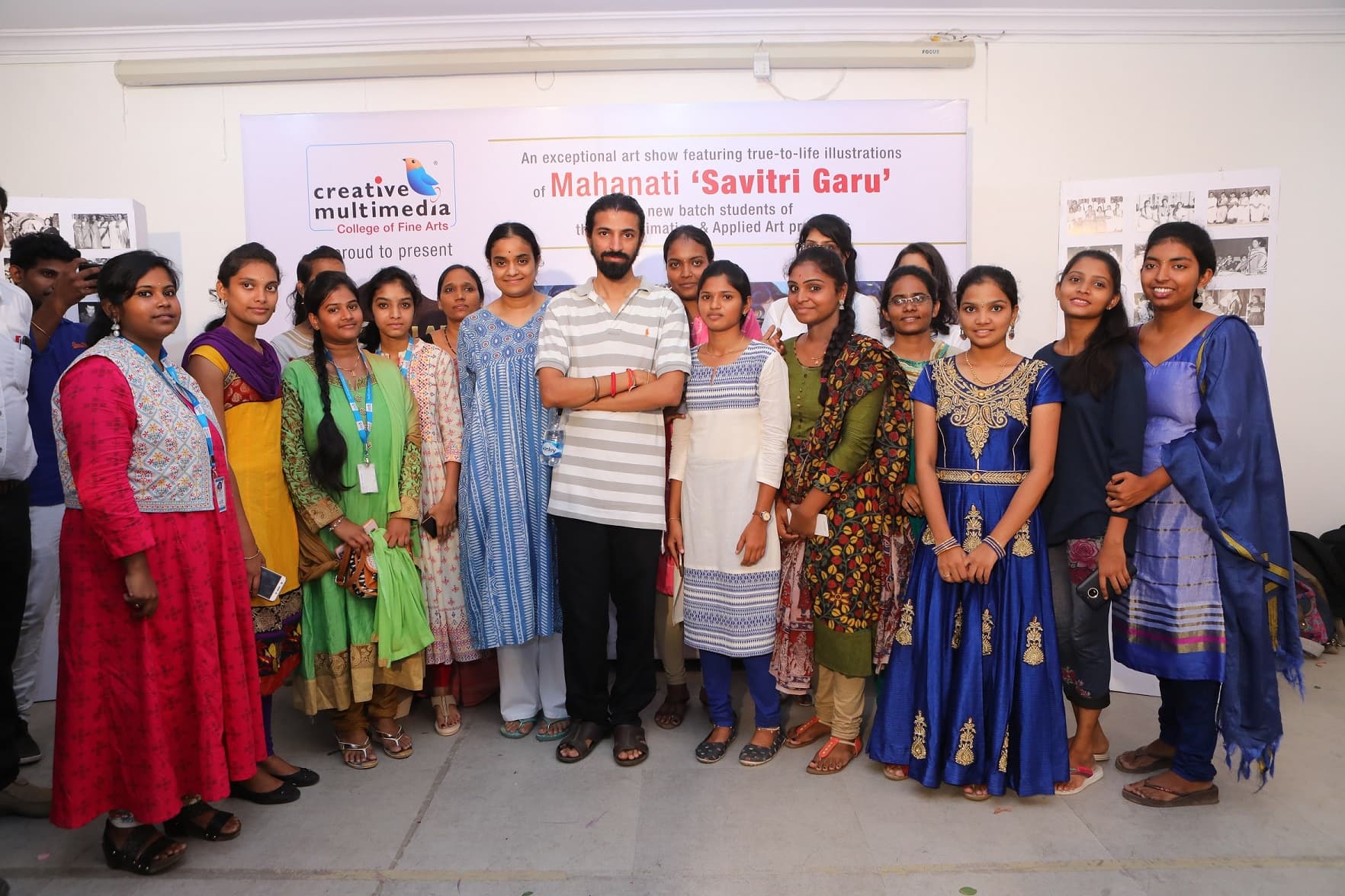 Creative Multimedia College of Fine Arts Hyderabad Student Work photo 44