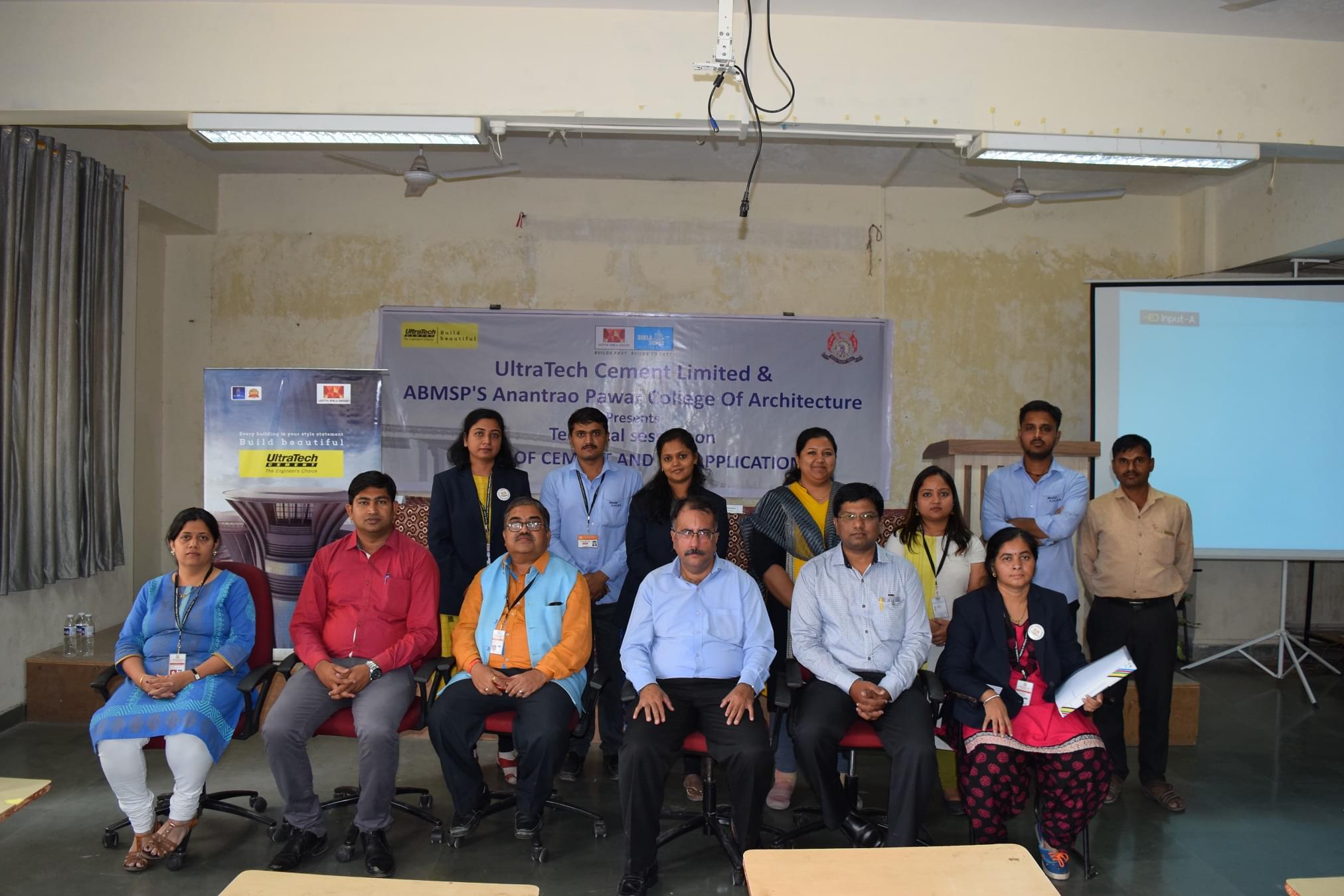 Anantrao Pawar College of Architecture Pune Expert Guest Lecture by Ultra-Tech Cement photo 12