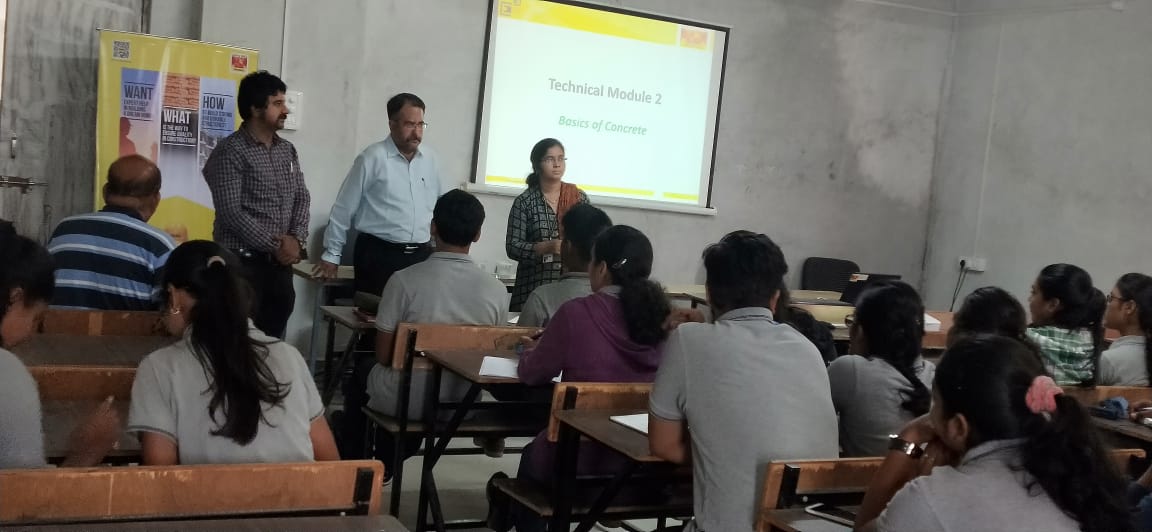 Anantrao Pawar College of Architecture Pune Expert Guest Lecture by Ultra-Tech Cement photo 15