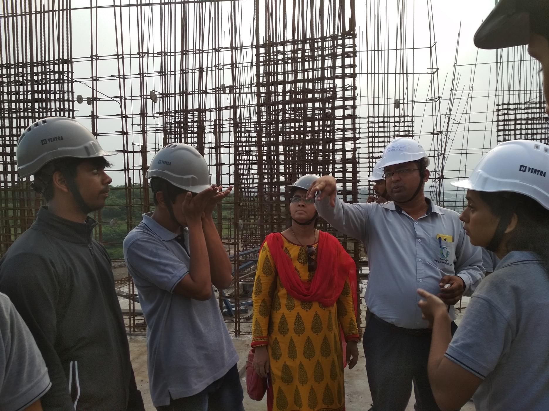 Anantrao Pawar College of Architecture Pune Site Visit 2nd Year BTM photo 3