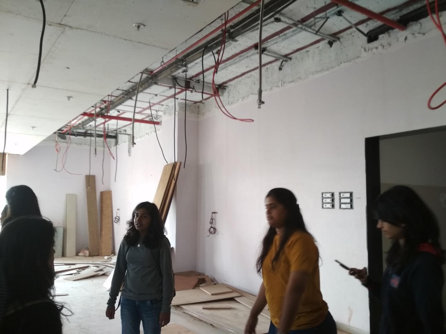 Anantrao Pawar College of Architecture Pune Fire fighting system study site visit and NDRF
workshop photo 1