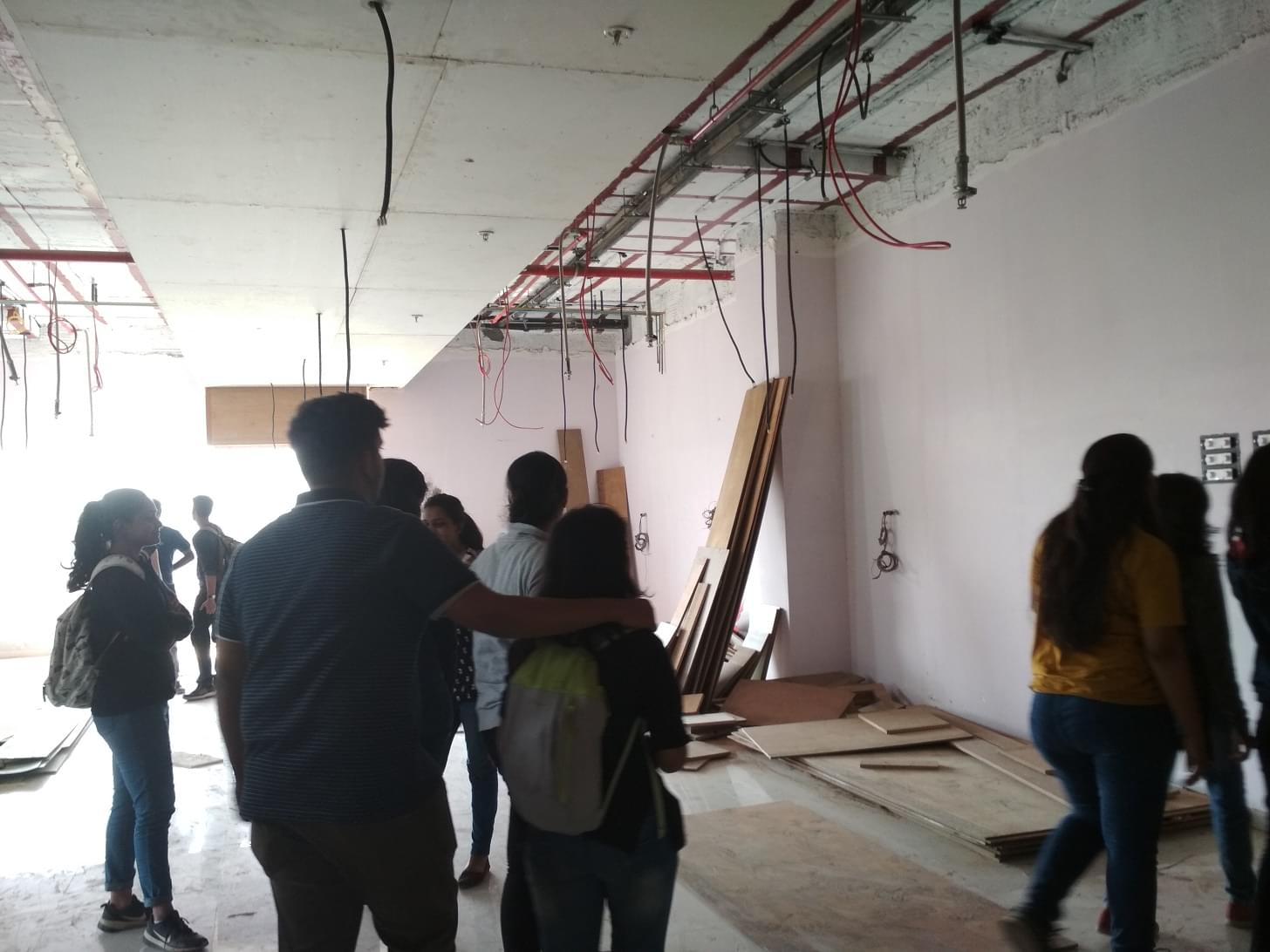 Anantrao Pawar College of Architecture Pune Fire fighting system study site visit and NDRF
workshop photo 2