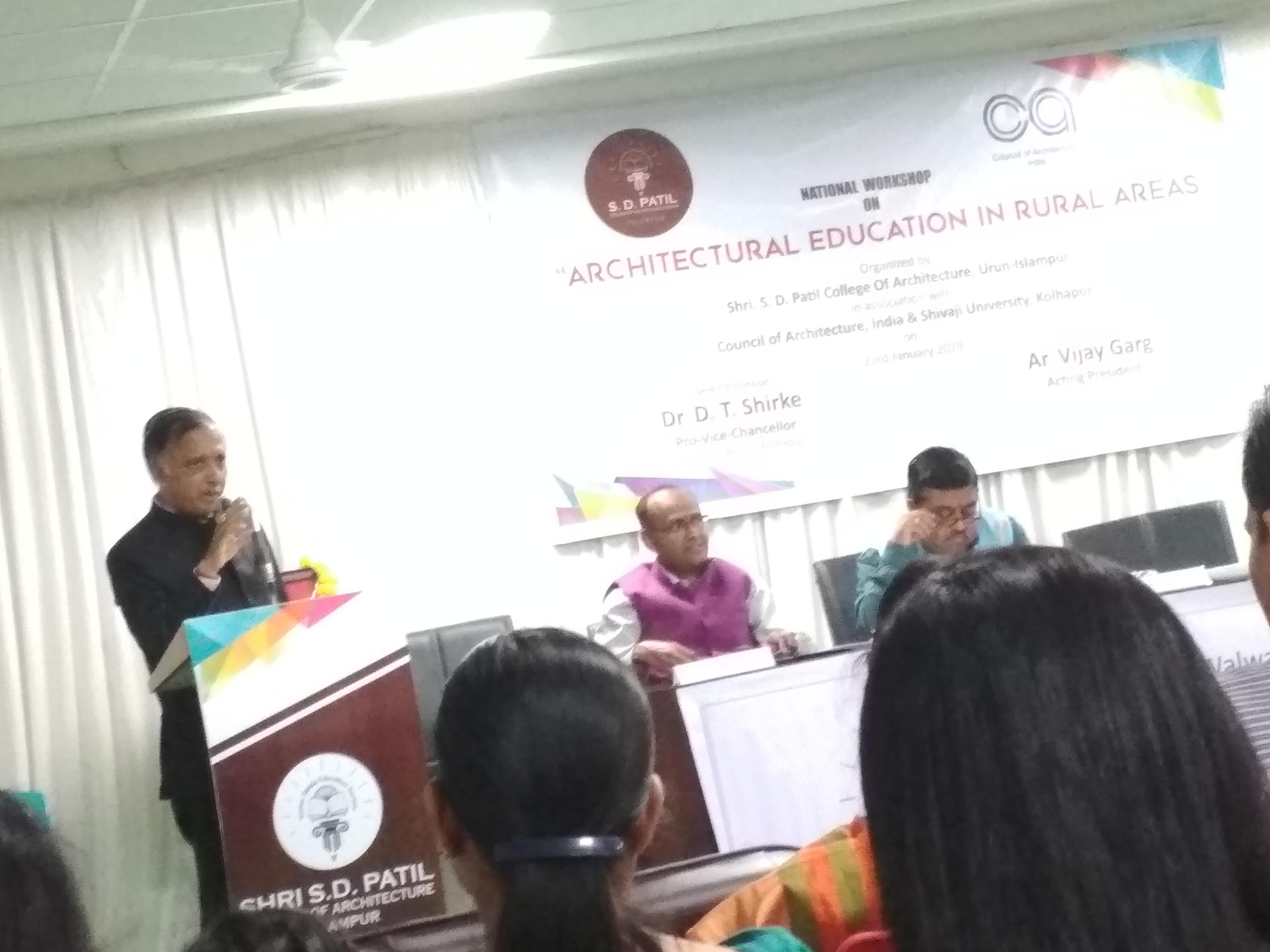 Anantrao Pawar College of Architecture Pune COA Workshop at Islampur photo 2