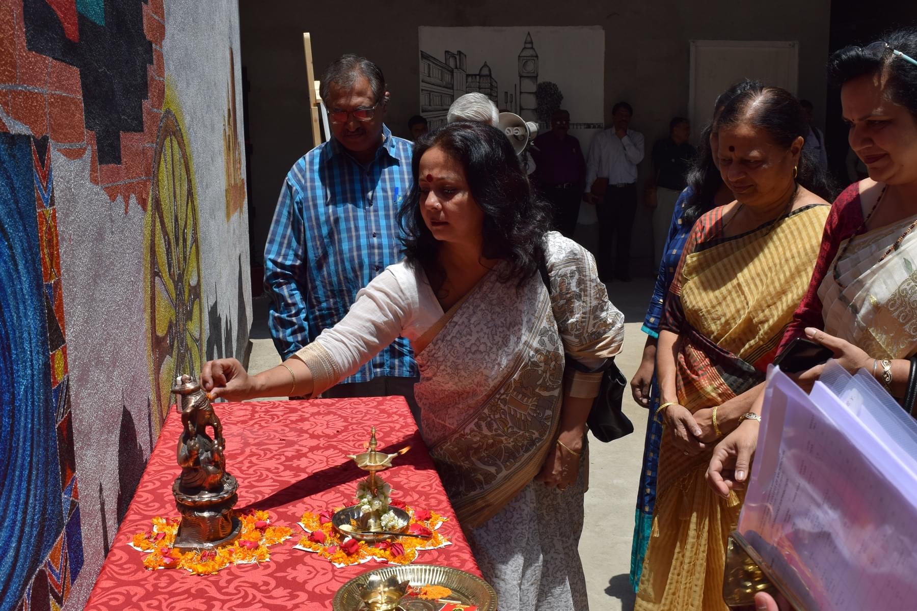 Anantrao Pawar College of Architecture Pune COA expert committee visit photo 9