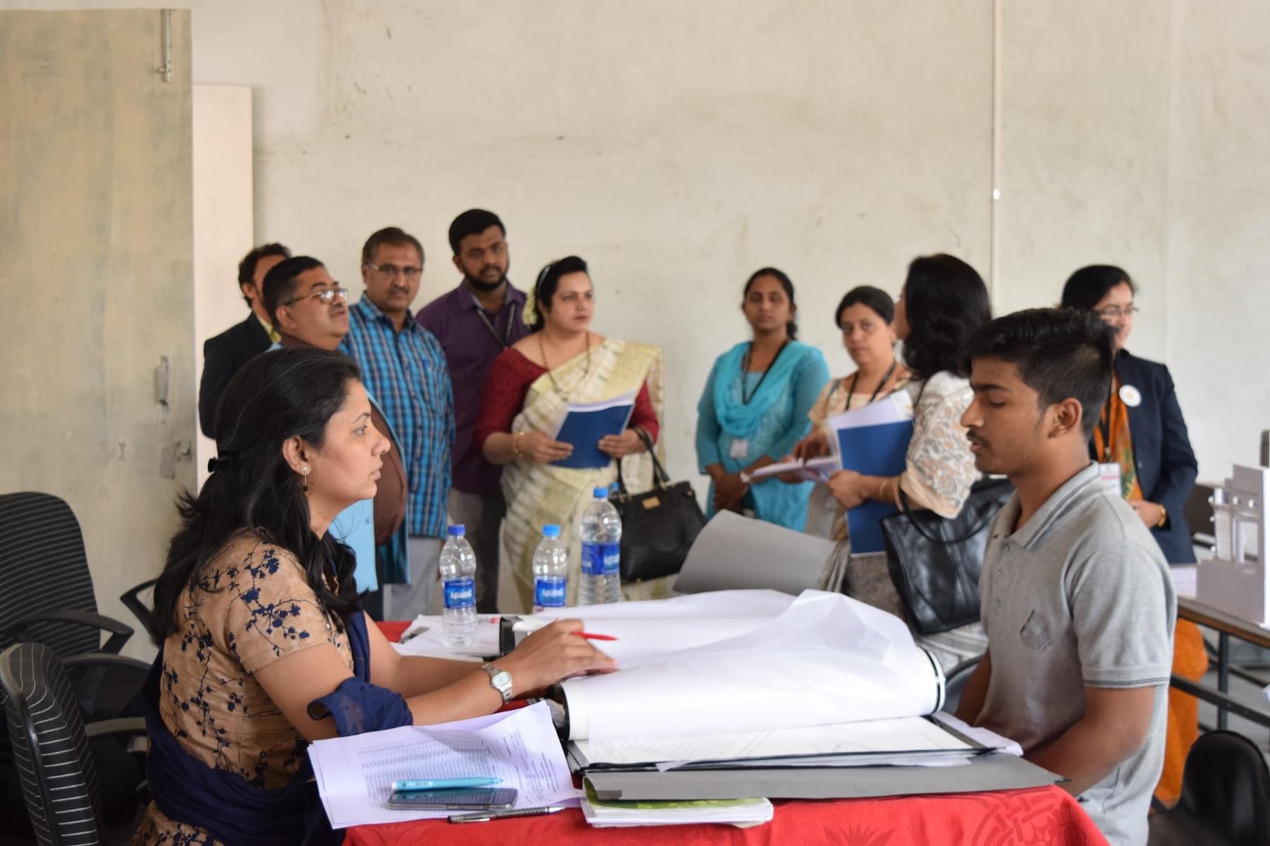 Anantrao Pawar College of Architecture Pune COA expert committee visit photo 12
