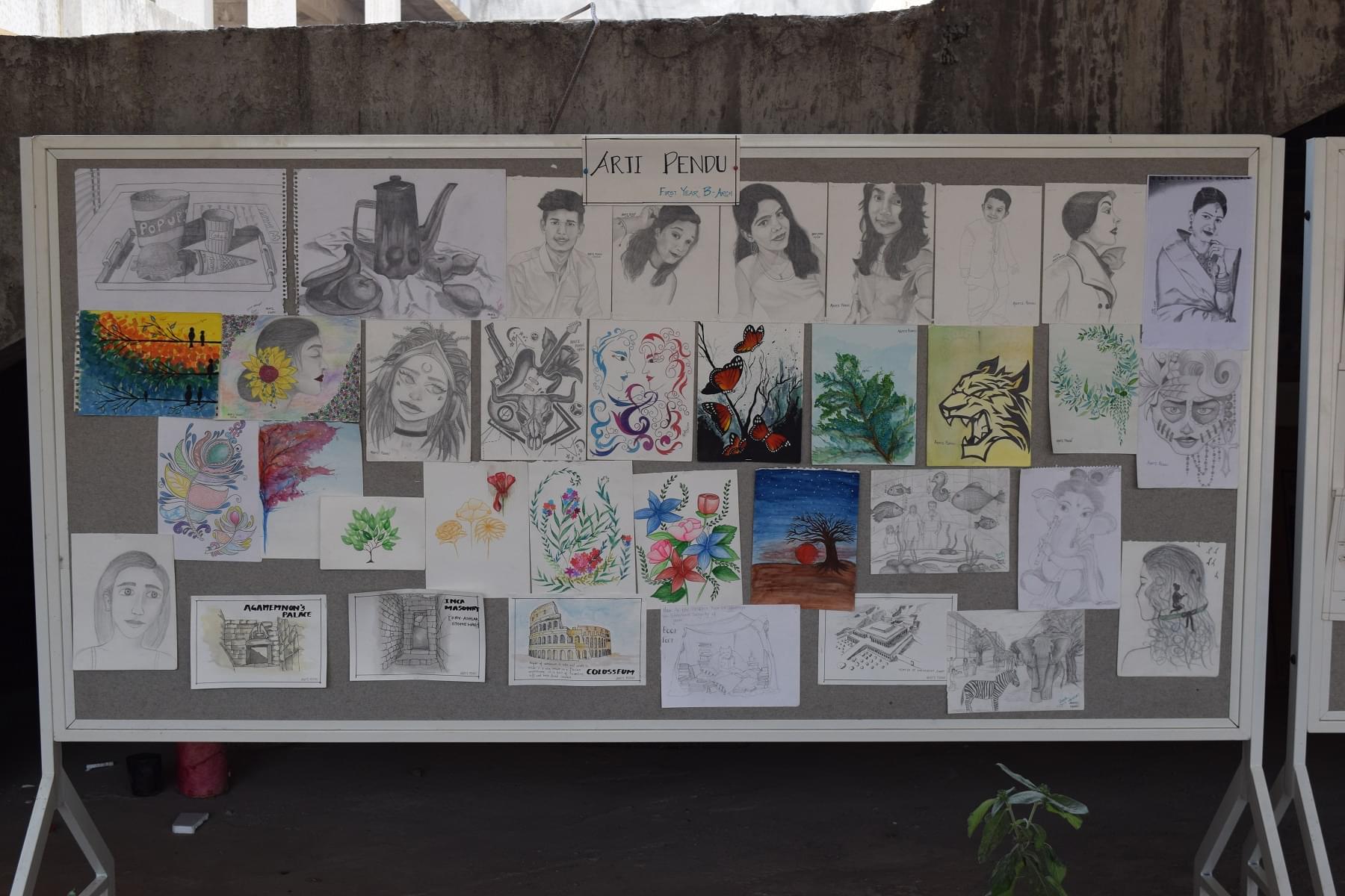 Anantrao Pawar College of Architecture Pune COA expert committee visit photo 13