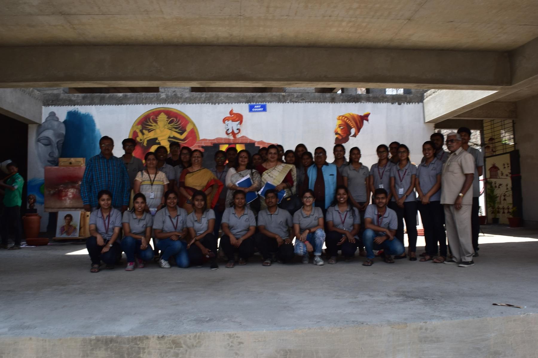 Anantrao Pawar College of Architecture Pune COA expert committee visit photo 15