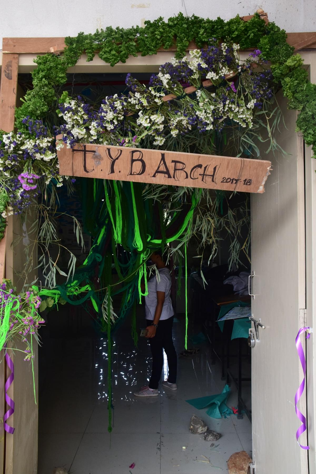 Anantrao Pawar College of Architecture Pune Class Decoration Competition photo 15