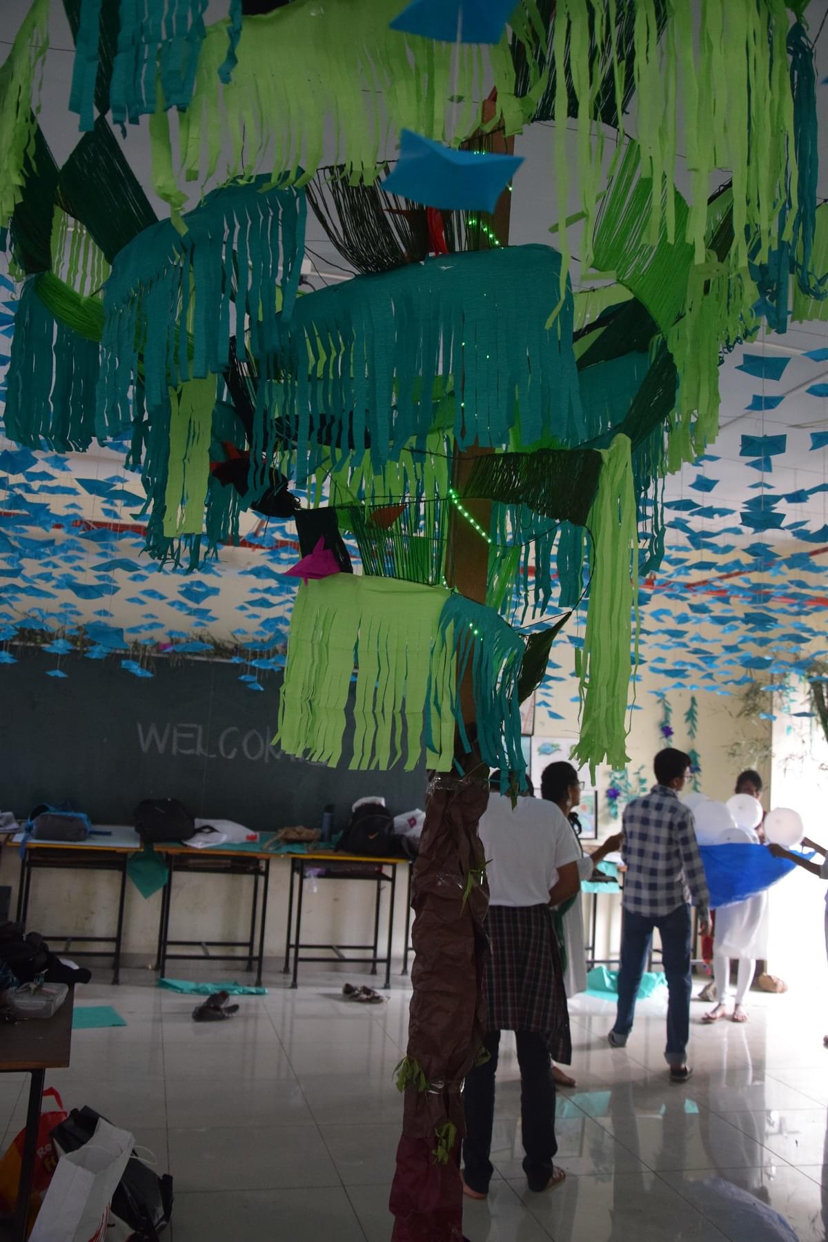 Anantrao Pawar College of Architecture Pune Class Decoration Competition photo 20