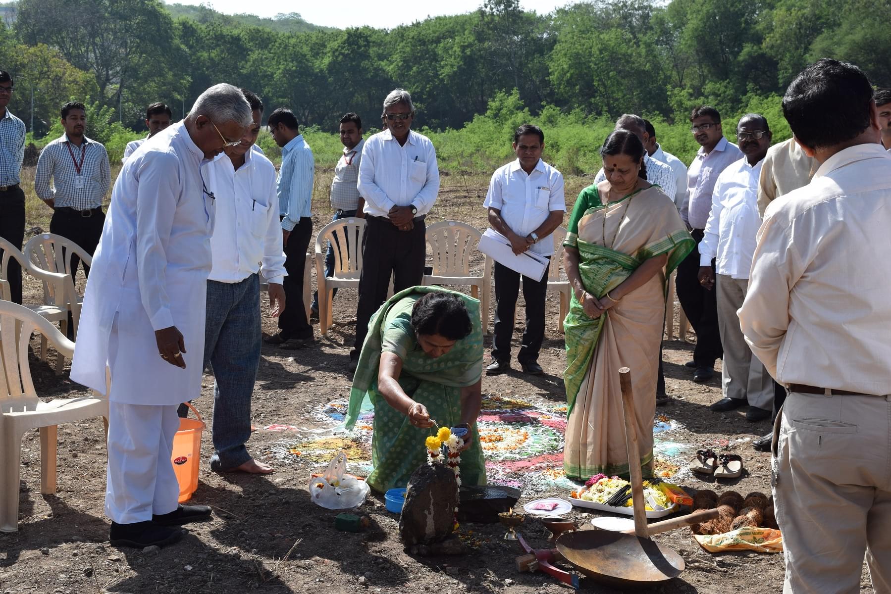 Anantrao Pawar College of Architecture Pune Bhumi Poojan photo 2