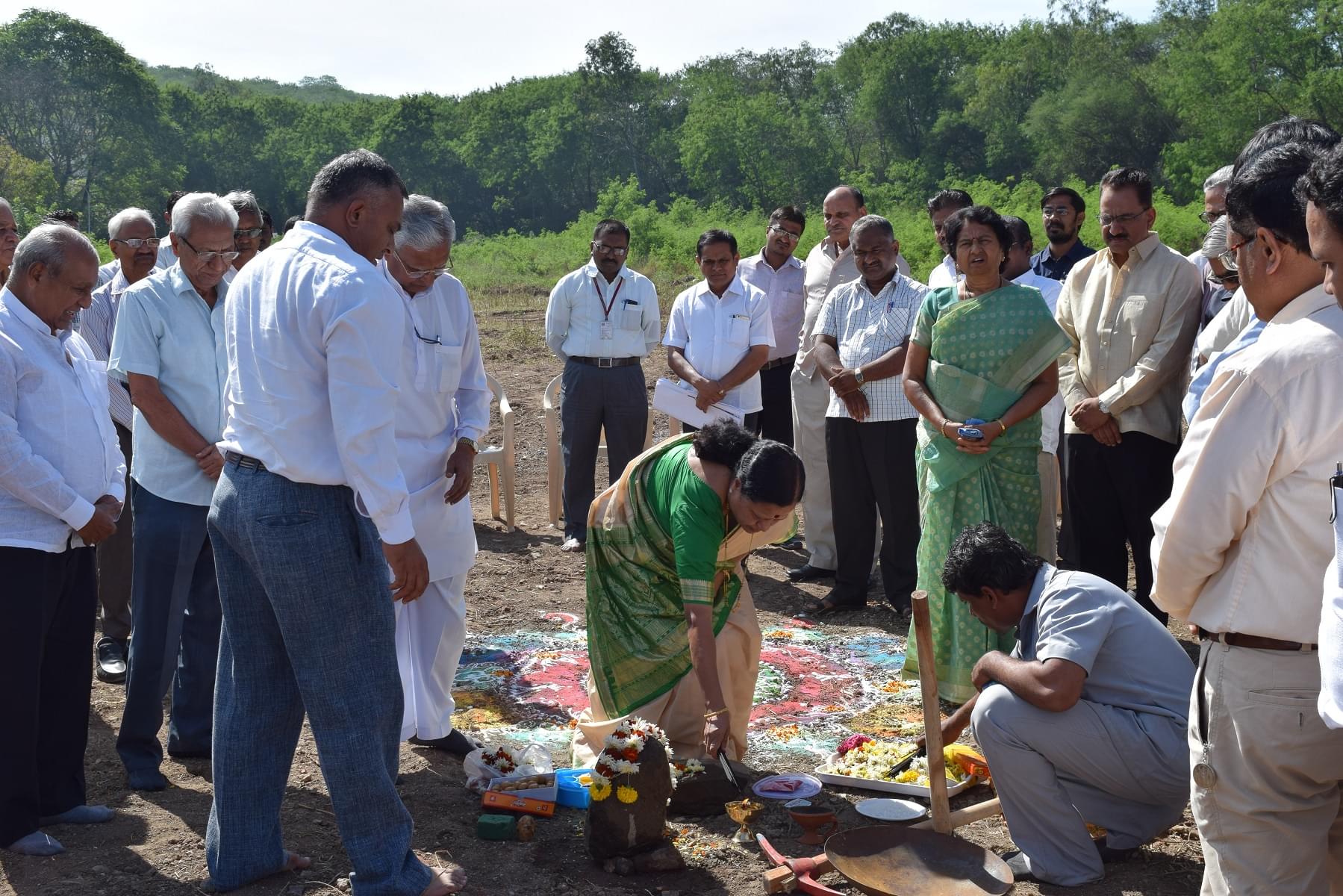 Anantrao Pawar College of Architecture Pune Bhumi Poojan photo 3