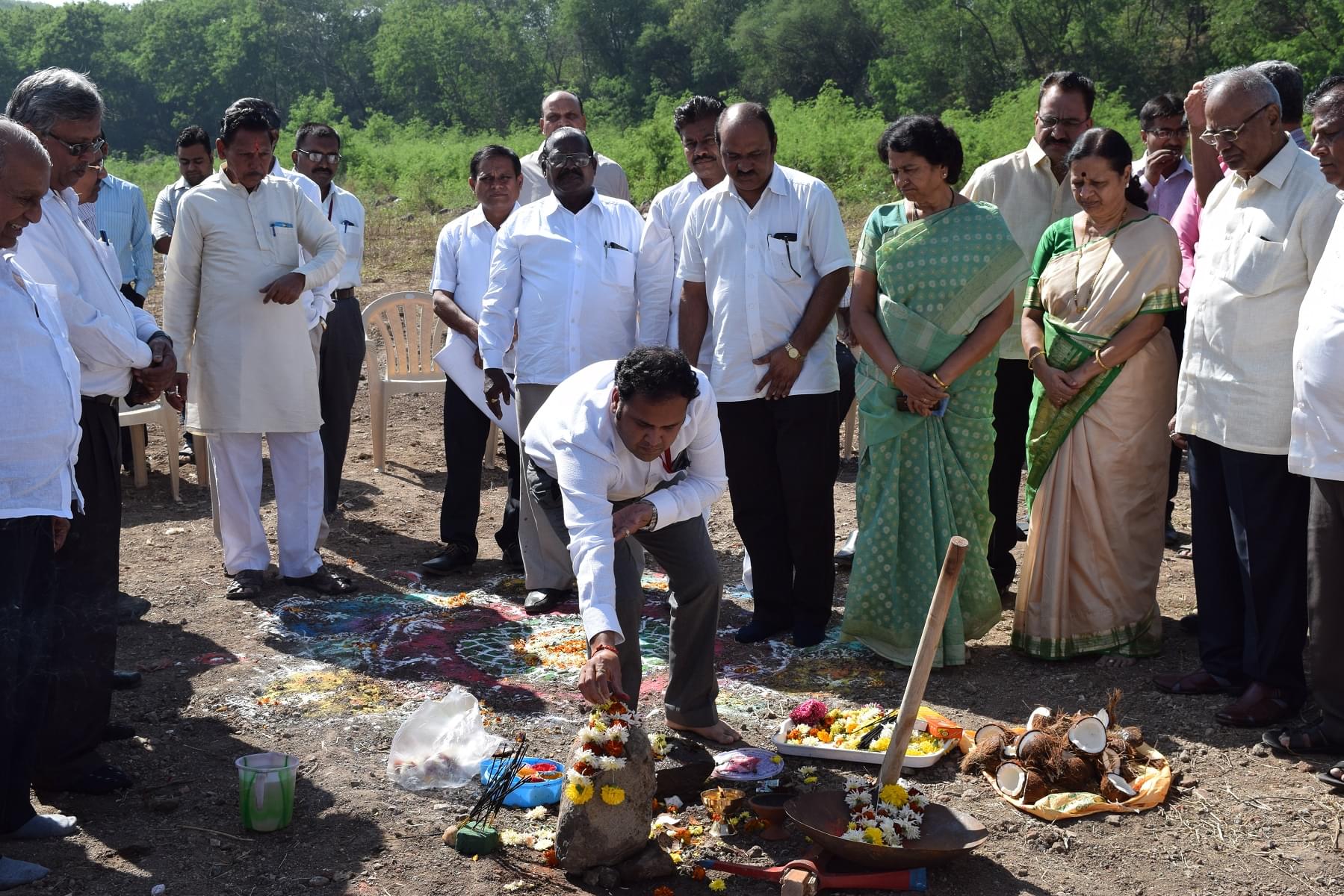 Anantrao Pawar College of Architecture Pune Bhumi Poojan photo 4