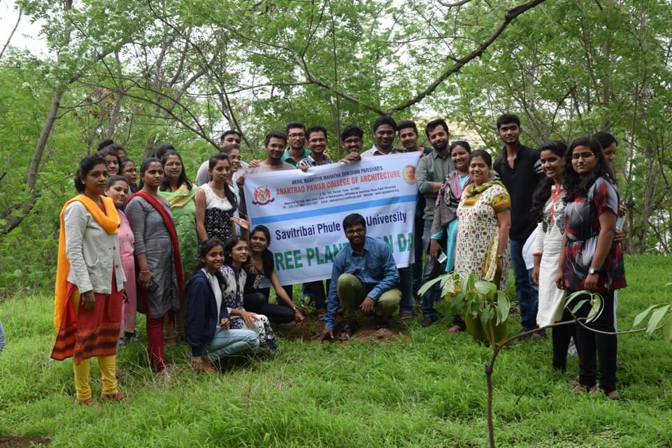 Anantrao Pawar College of Architecture Pune Tree Plantation photo 9