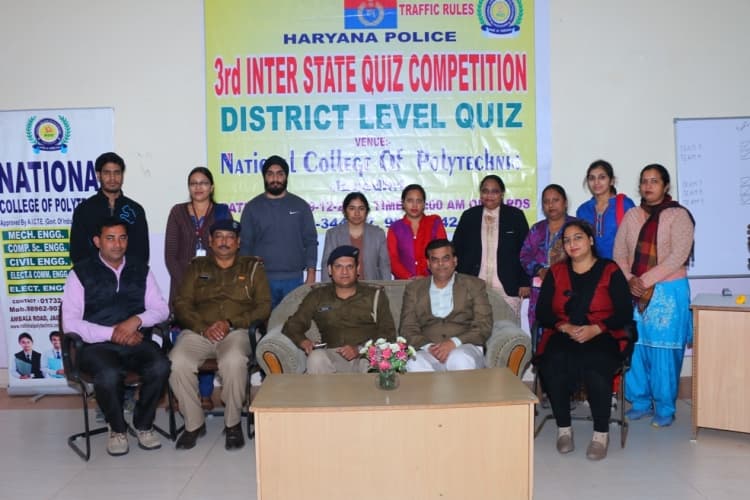 NCP College of Polytechnic Jagadhri District Level Quiz photo 4