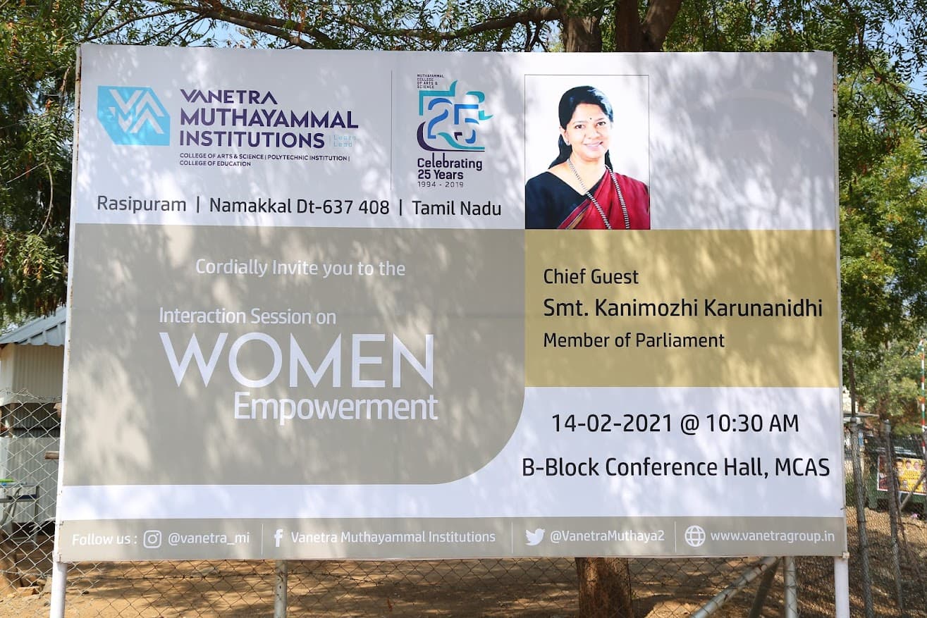 Muthayammal College of Arts and Science Namakkal Women's Empowerment photo 27