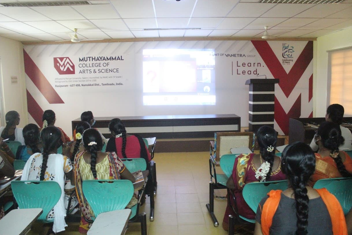 Muthayammal College of Arts and Science Namakkal Video conferencing photo 10
