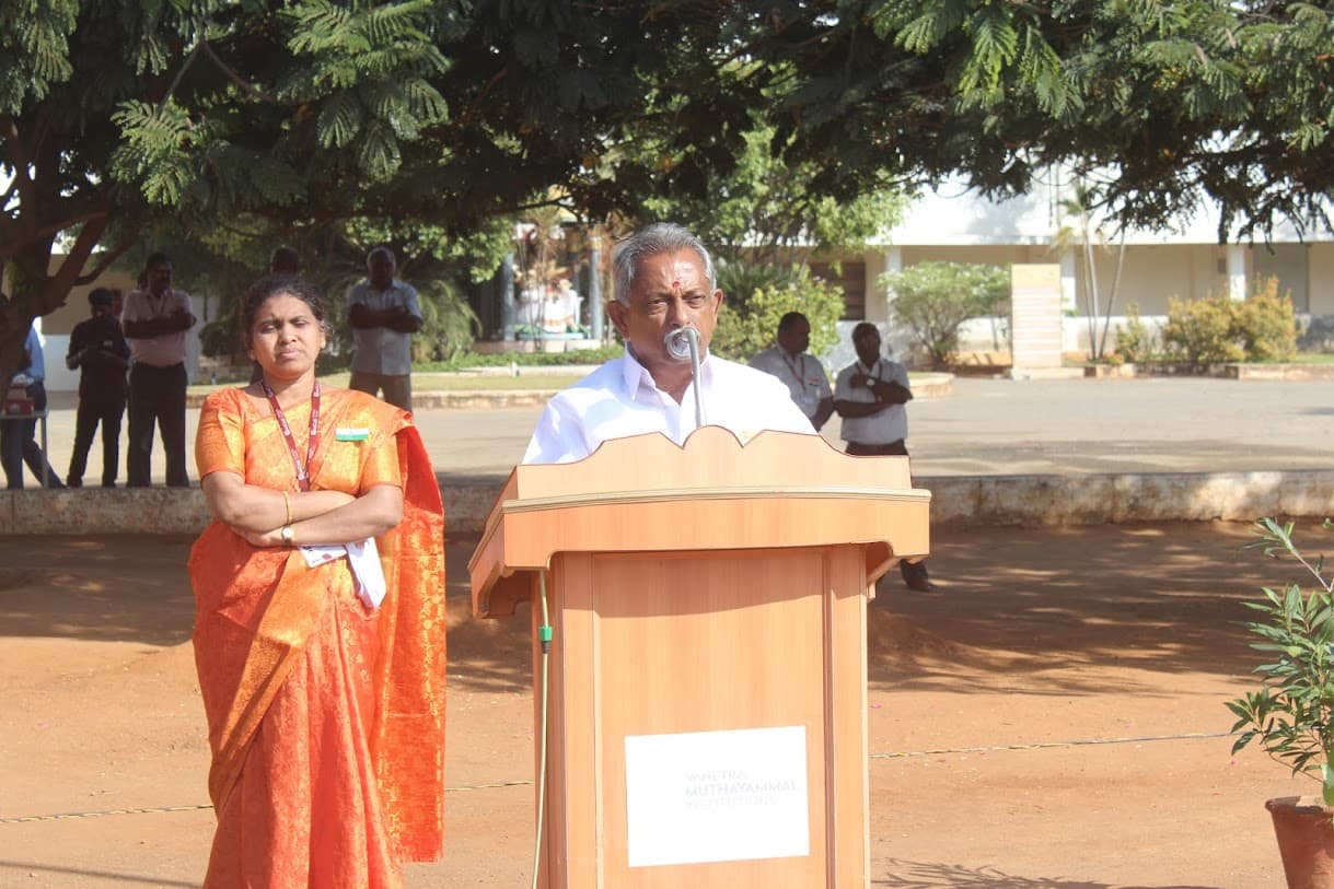 Muthayammal College of Arts and Science Namakkal Republic Day photo 13