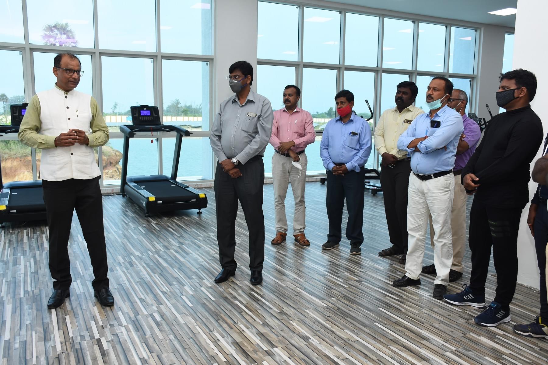 IIM Trichy Inauguration of the Gymnasium photo 7