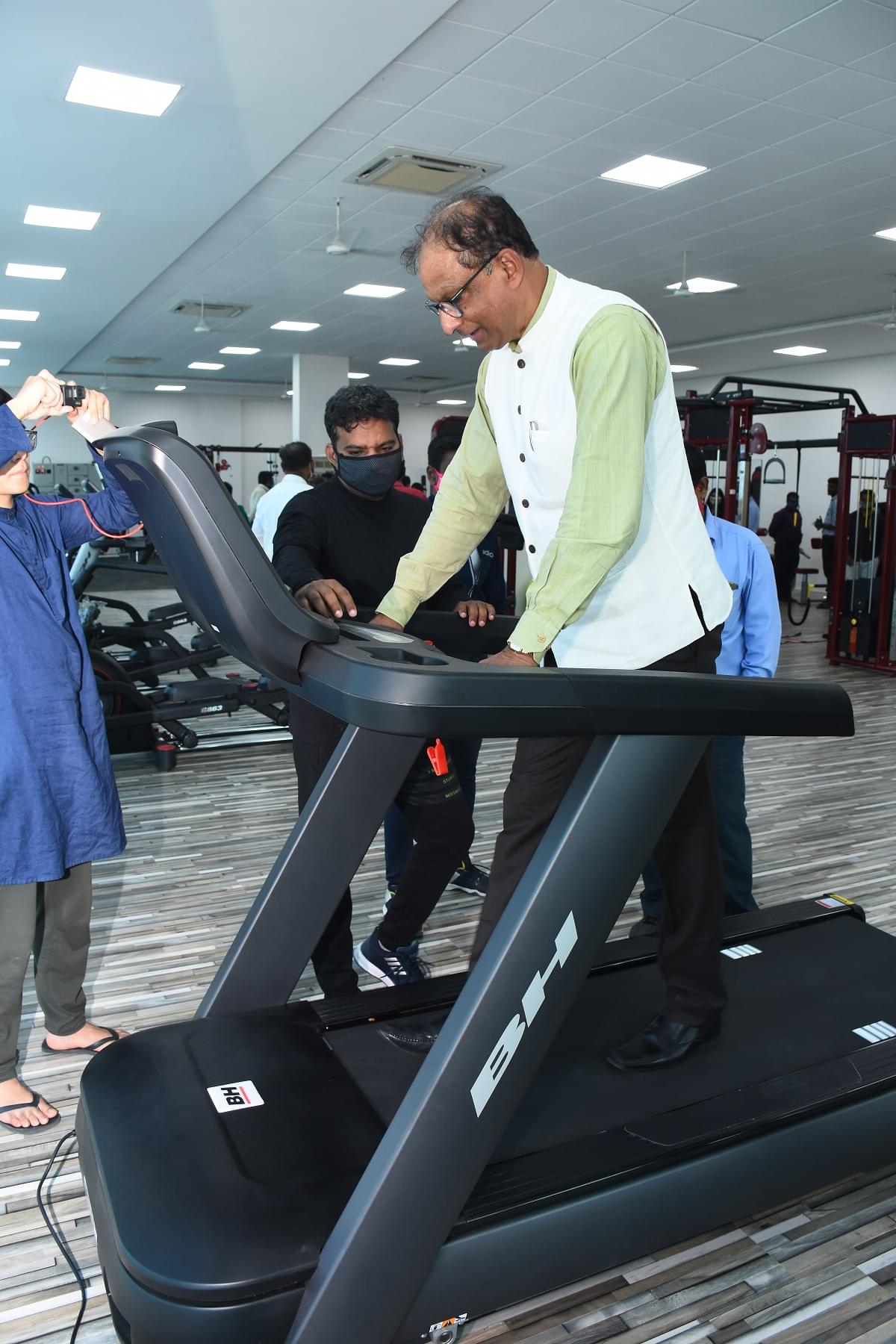 IIM Trichy Inauguration of the Gymnasium photo 9