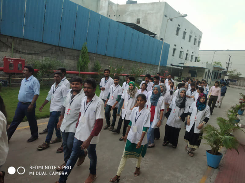 Vijaya College of Pharmacy Hyderabad Industrial Visit photo 3