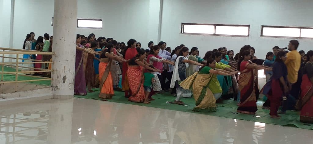 Hon. Shree Babanrao Pachpute Vichardhara trust's Parikrama Polytechnic Ahmednagar Meditation Program photo 2