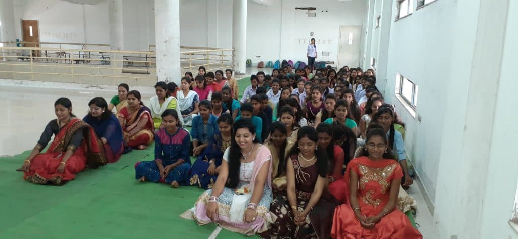 Hon. Shree Babanrao Pachpute Vichardhara trust's Parikrama Polytechnic Ahmednagar Meditation Program photo 4