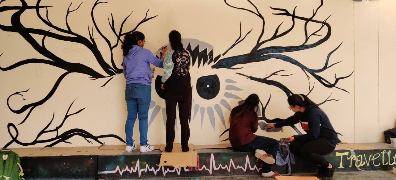 Bhagwan Mahaveer School Of Architecture Sonepat Workshop Wall Paint photo 6