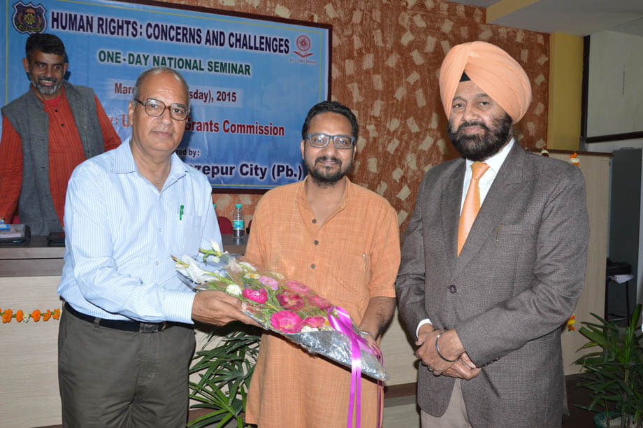 RSD College Firozpur Seminar on Human Rights photo 5