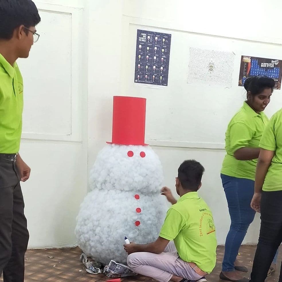 Zest College of Hotel Management Hyderabad Christmas Celebration  photo 13
