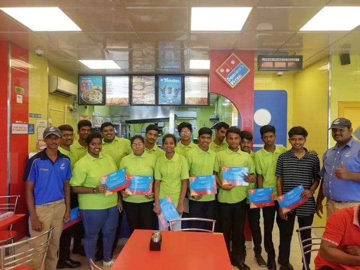 Zest College of Hotel Management Hyderabad Field Visit (Make My Pizza)  photo 10