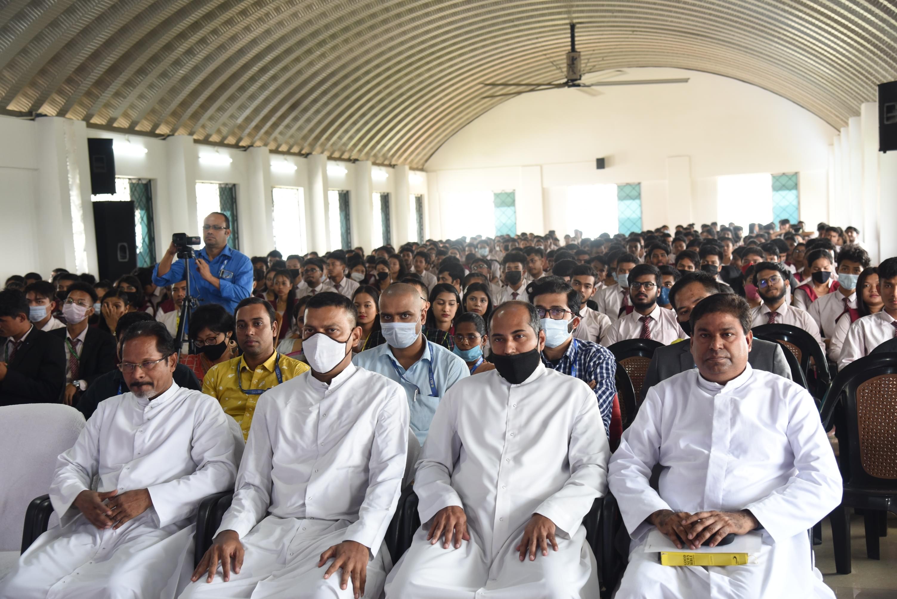 Holy Cross College Agartala Freshers Day 2021 photo 1