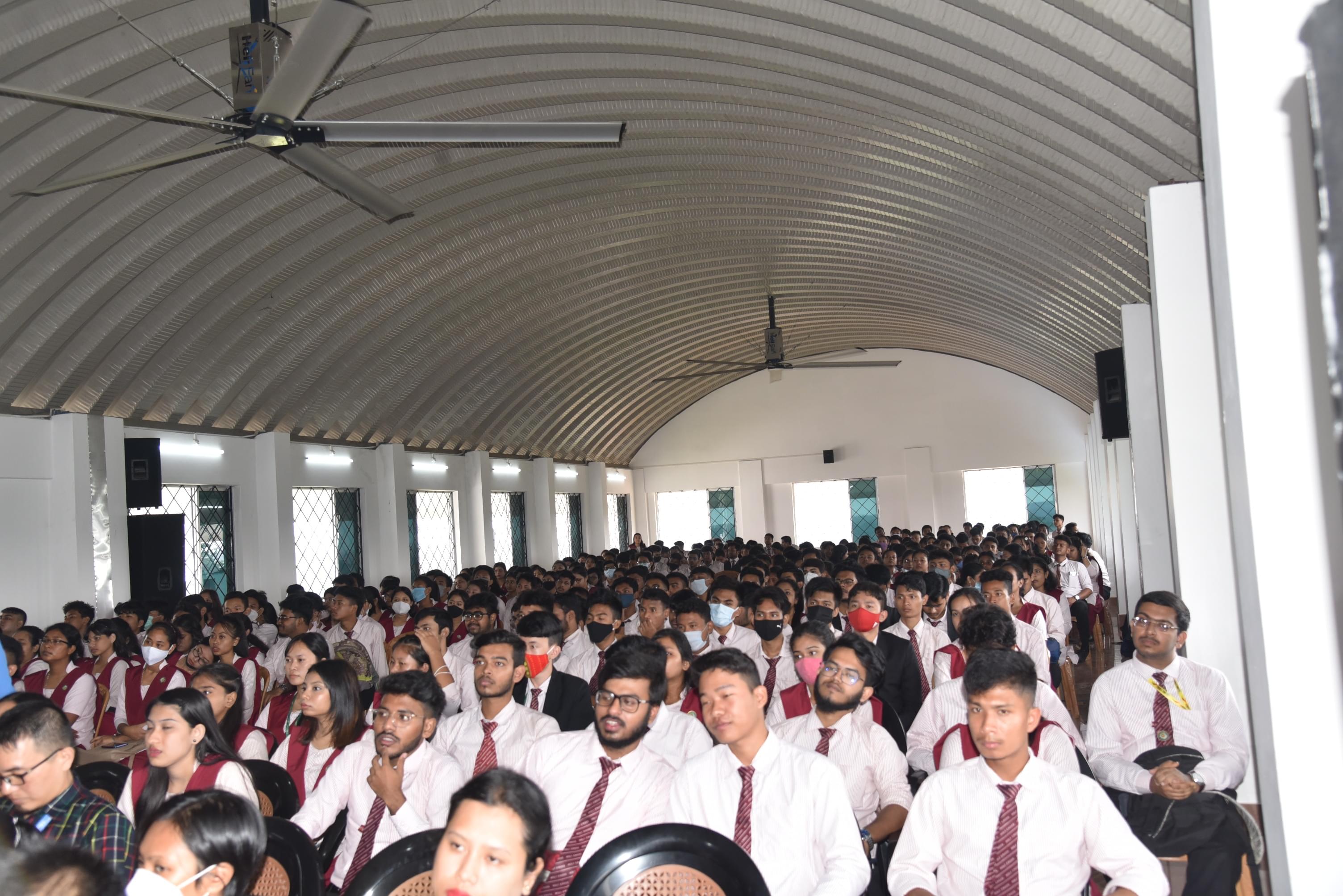 Holy Cross College Agartala Freshers Day 2021 photo 7
