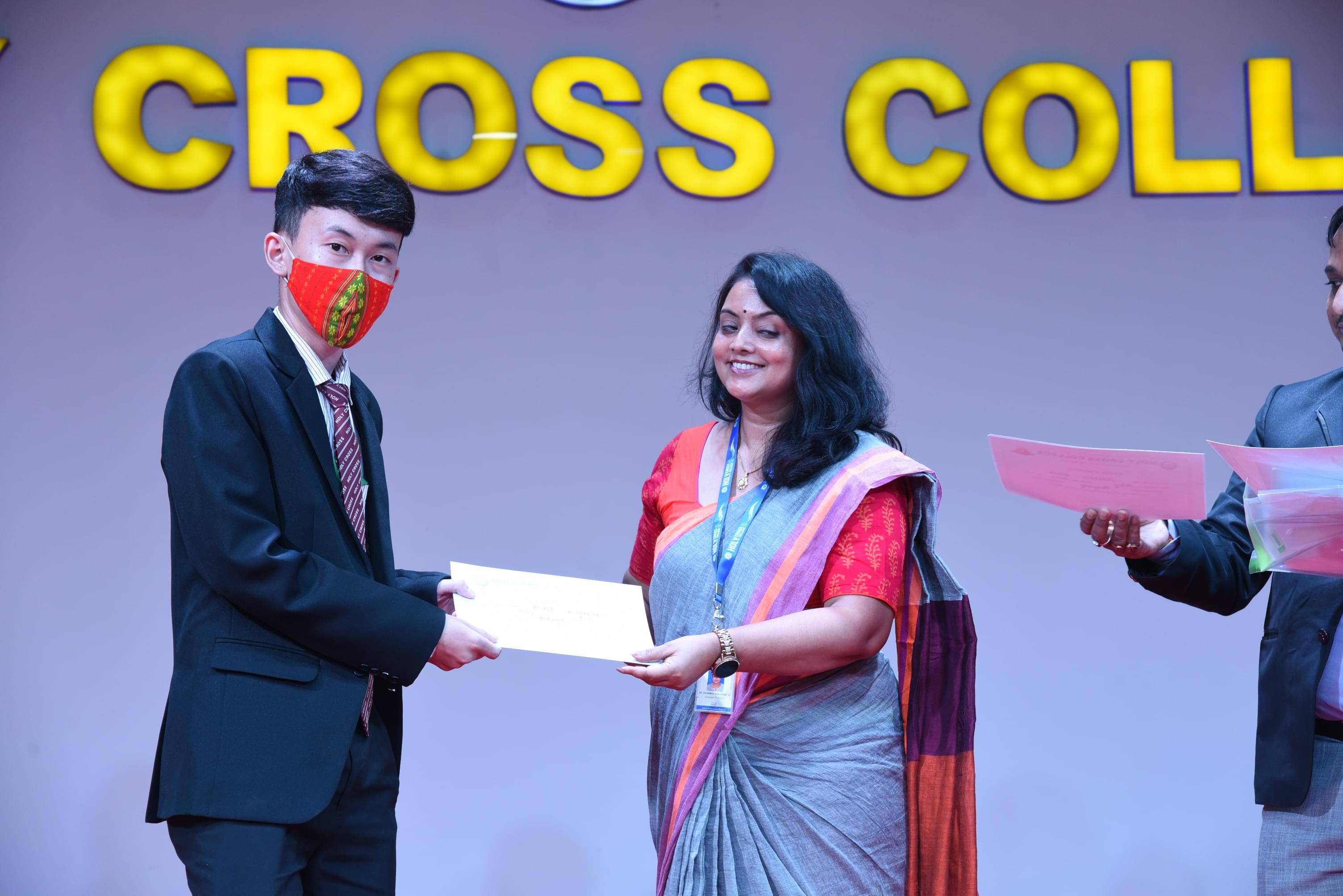 Holy Cross College Agartala Freshers Day 2021 photo 3