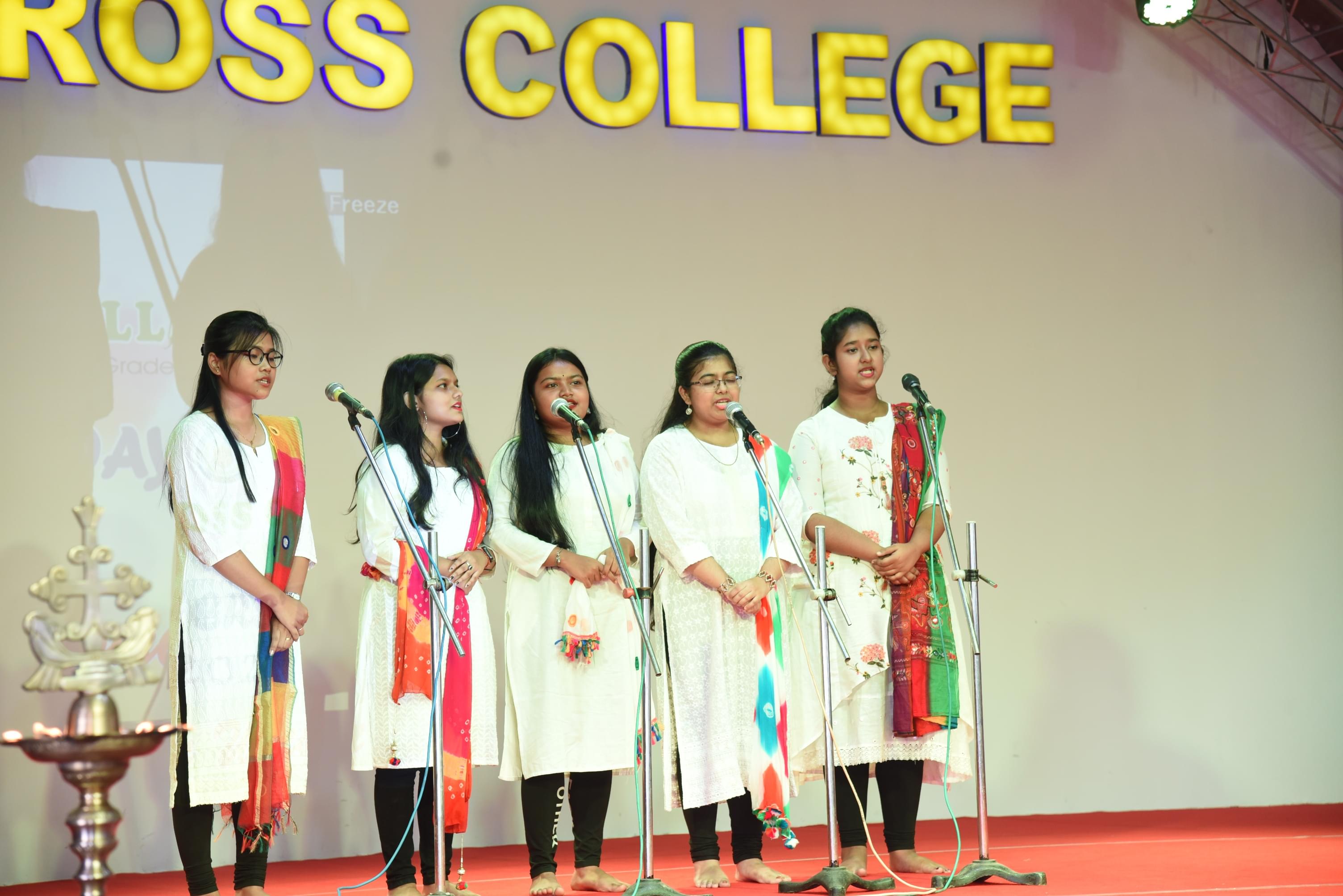 Holy Cross College Agartala Freshers Day 2021 photo 6
