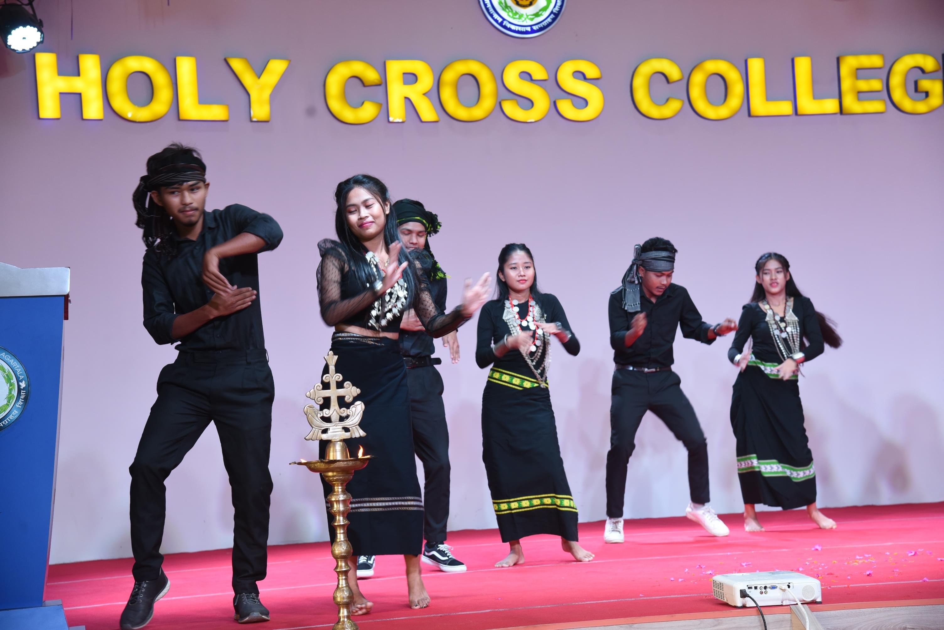 Holy Cross College Agartala Freshers Day 2021 photo 4