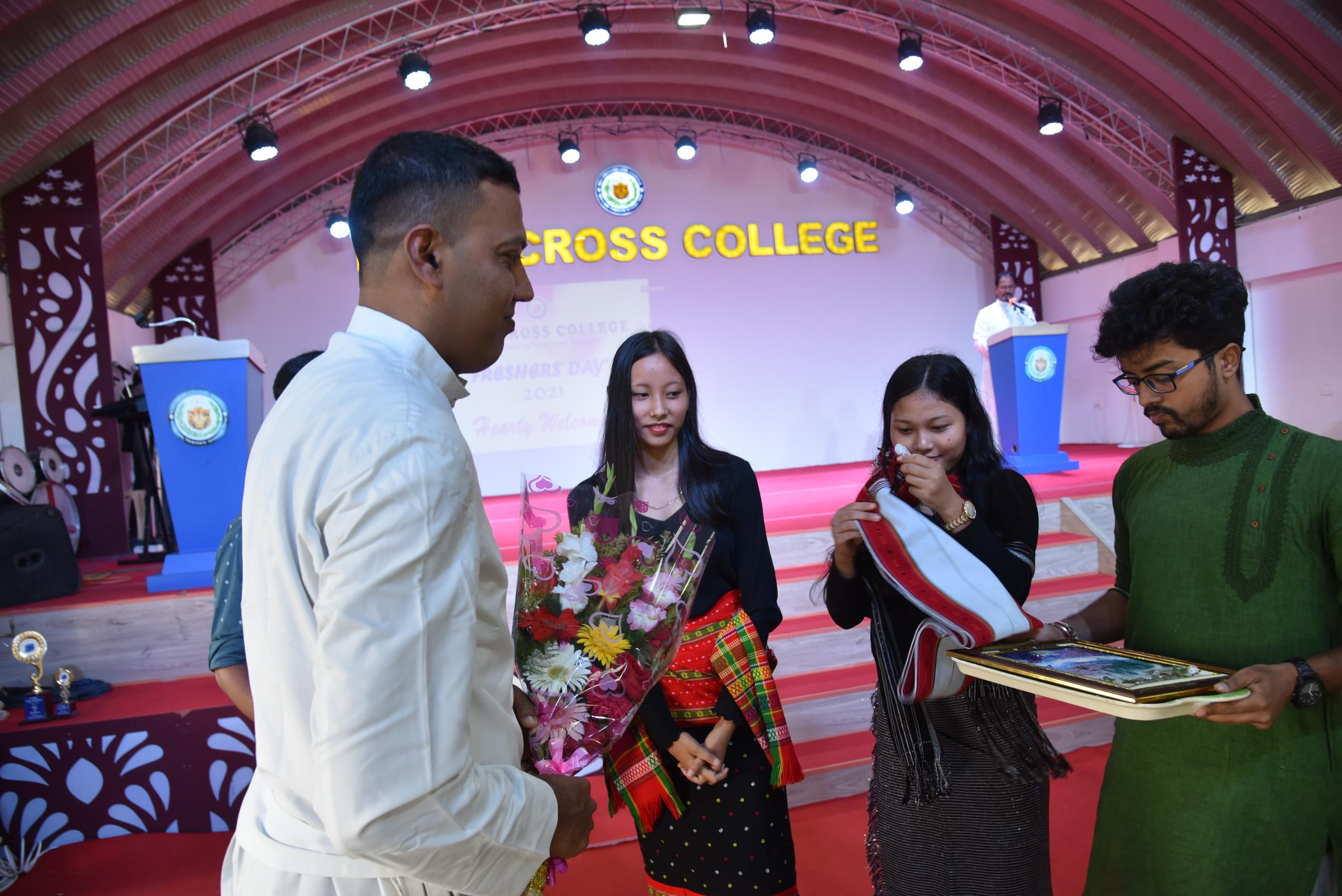 Holy Cross College Agartala Freshers Day 2021 photo 9