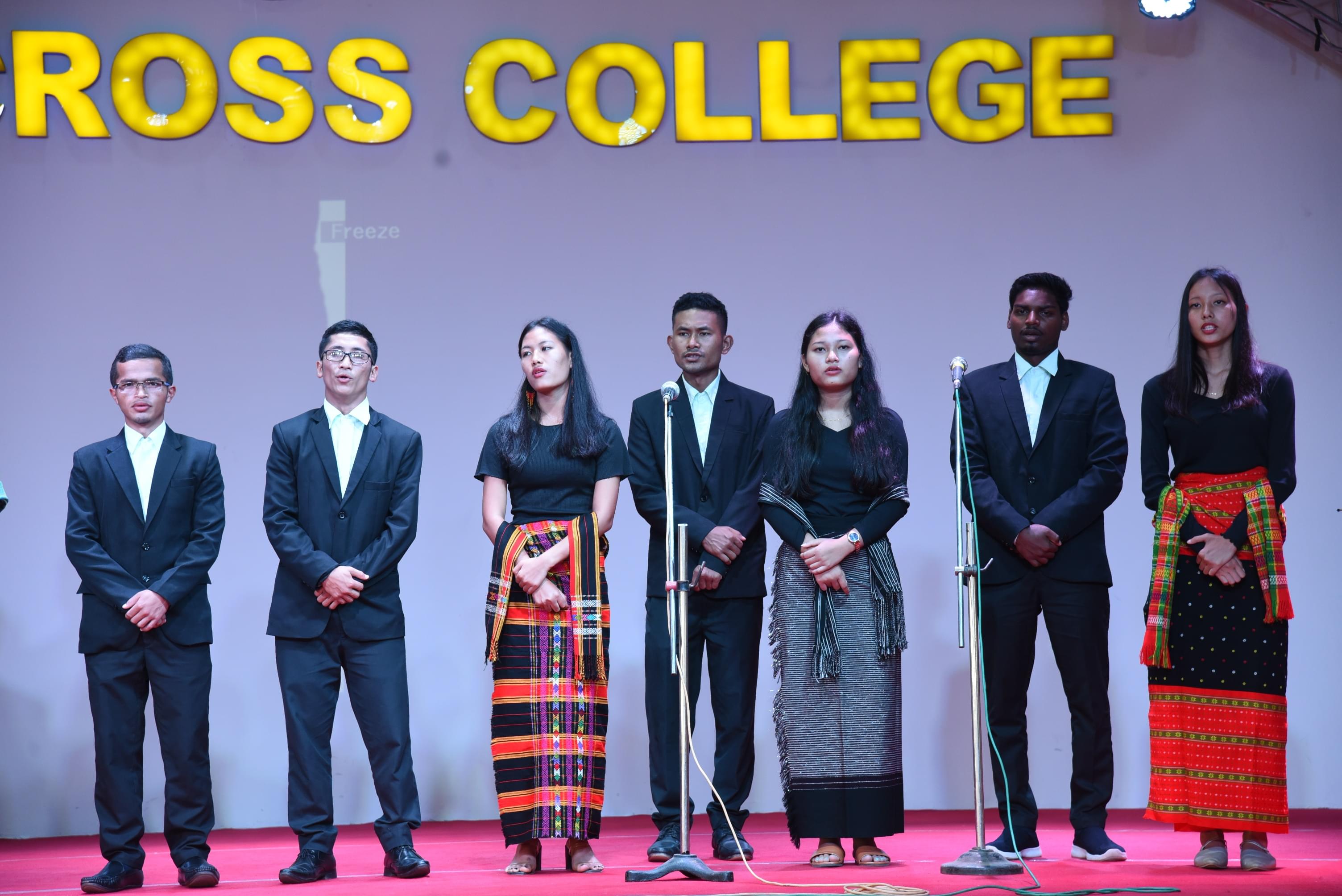Holy Cross College Agartala Freshers Day 2021 photo 12