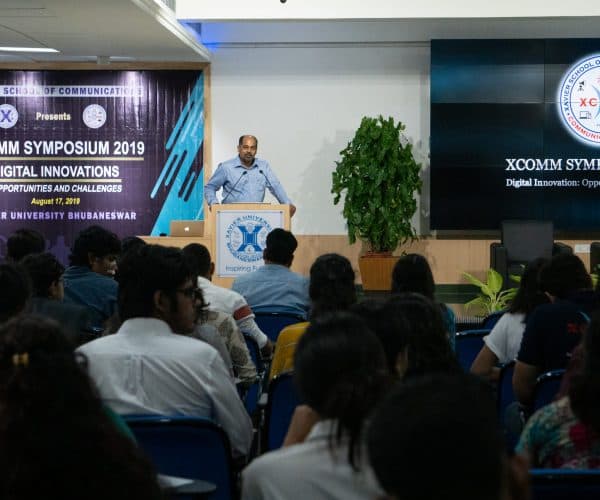 School of Communications, XIM University Bhubaneswar Symposium photo 1